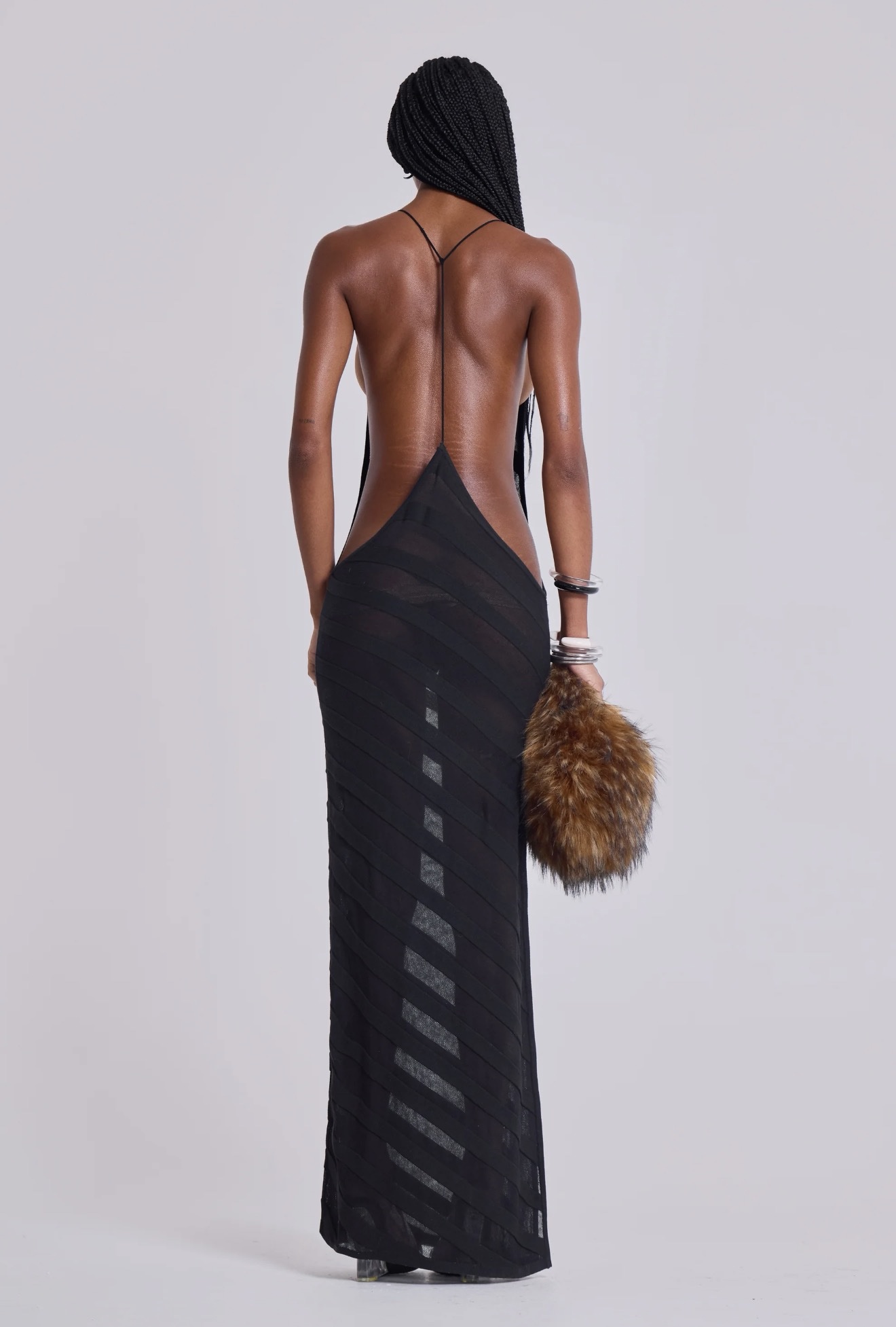jaded london black dress Vivienne Lace Fringe | adjustable shoulder straps Jaded London Mirage Studded Woven