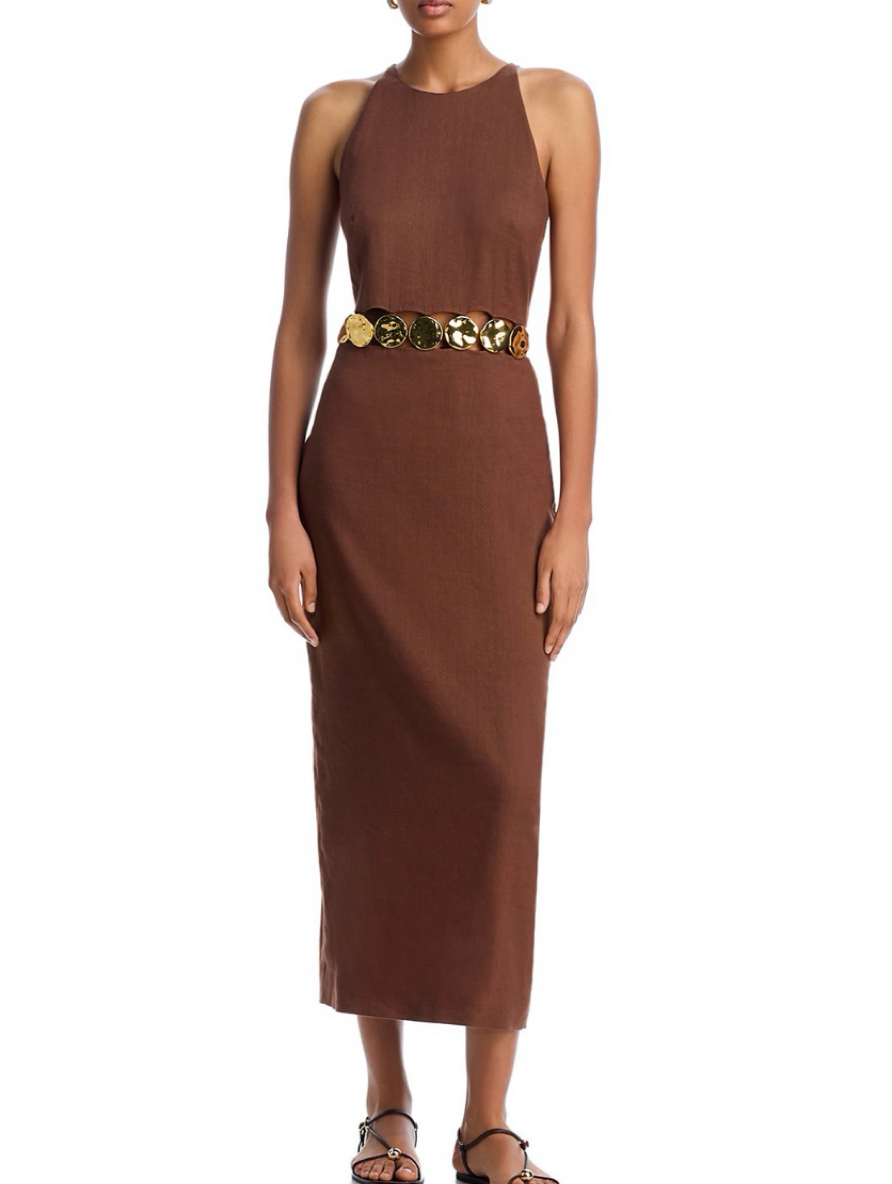 Veronica Beard Isla Open Midriff Dress