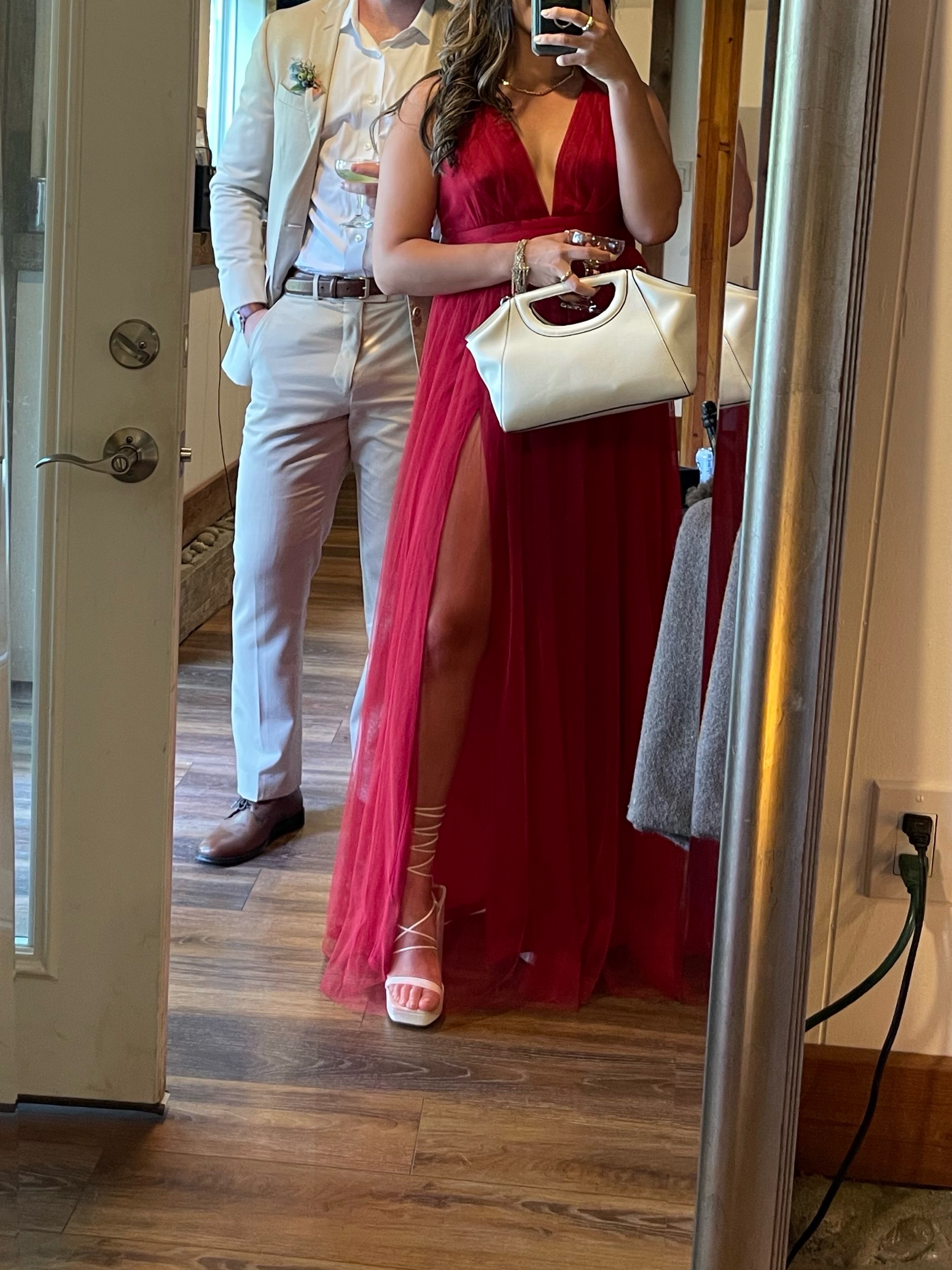 red summer wedding guest dresses Red Summer Wedding Guest Dress by Windsor