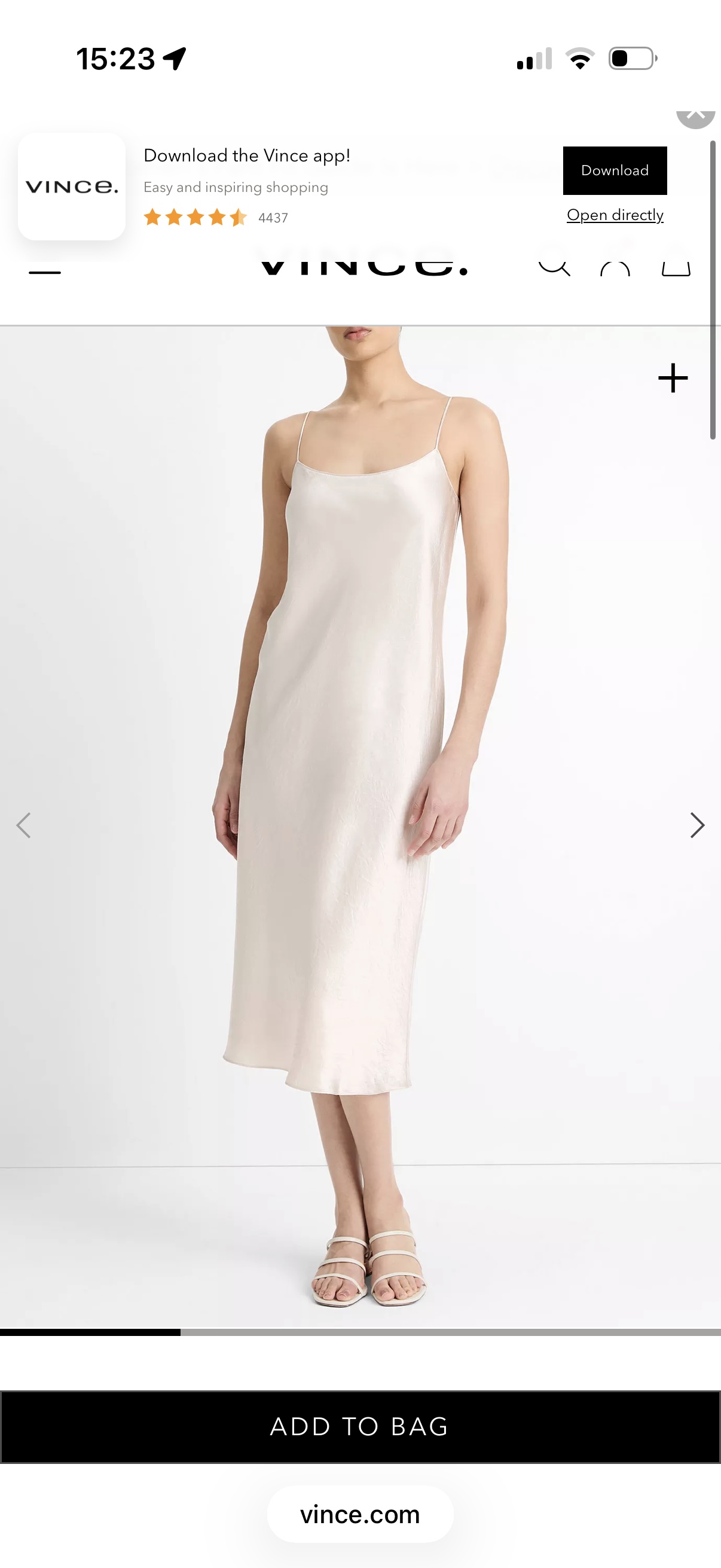 midi 90s dress MAISON ESSENTIELE