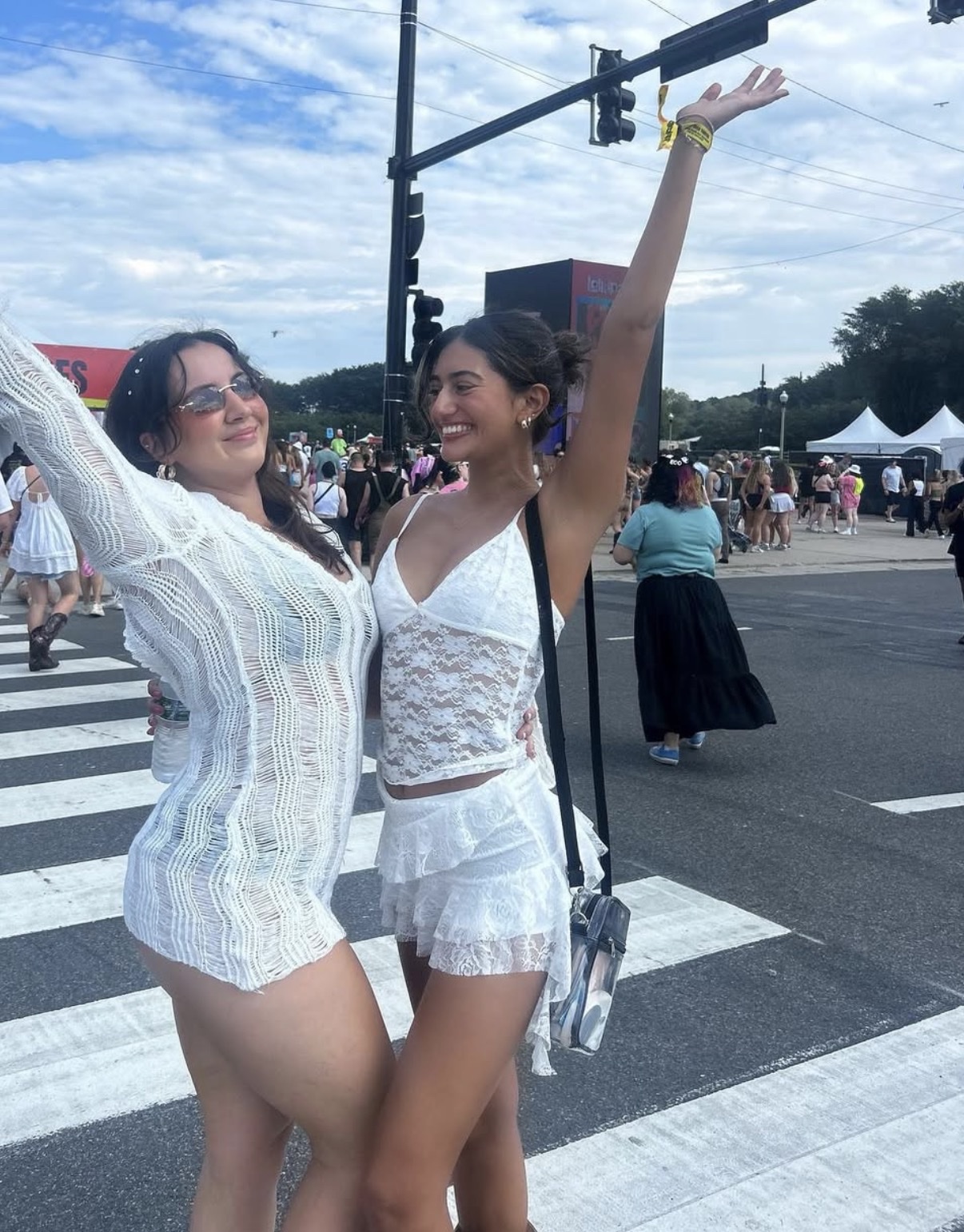 Edited Lace White Lace Mini Matching Set—Festival, Rave, Nashville by ...