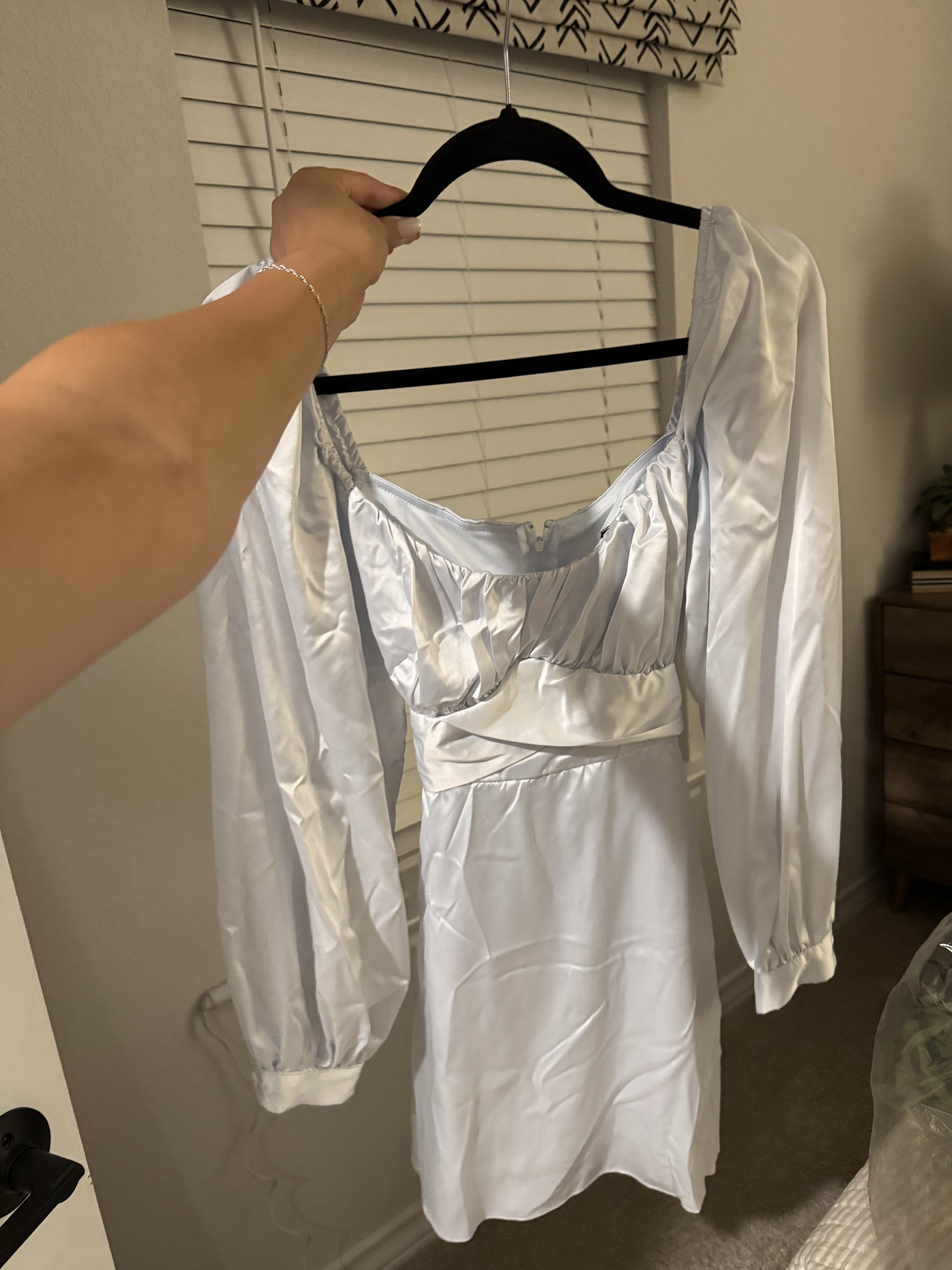dillards white long sleeve dress Women's White Cocktail & Party Dresses