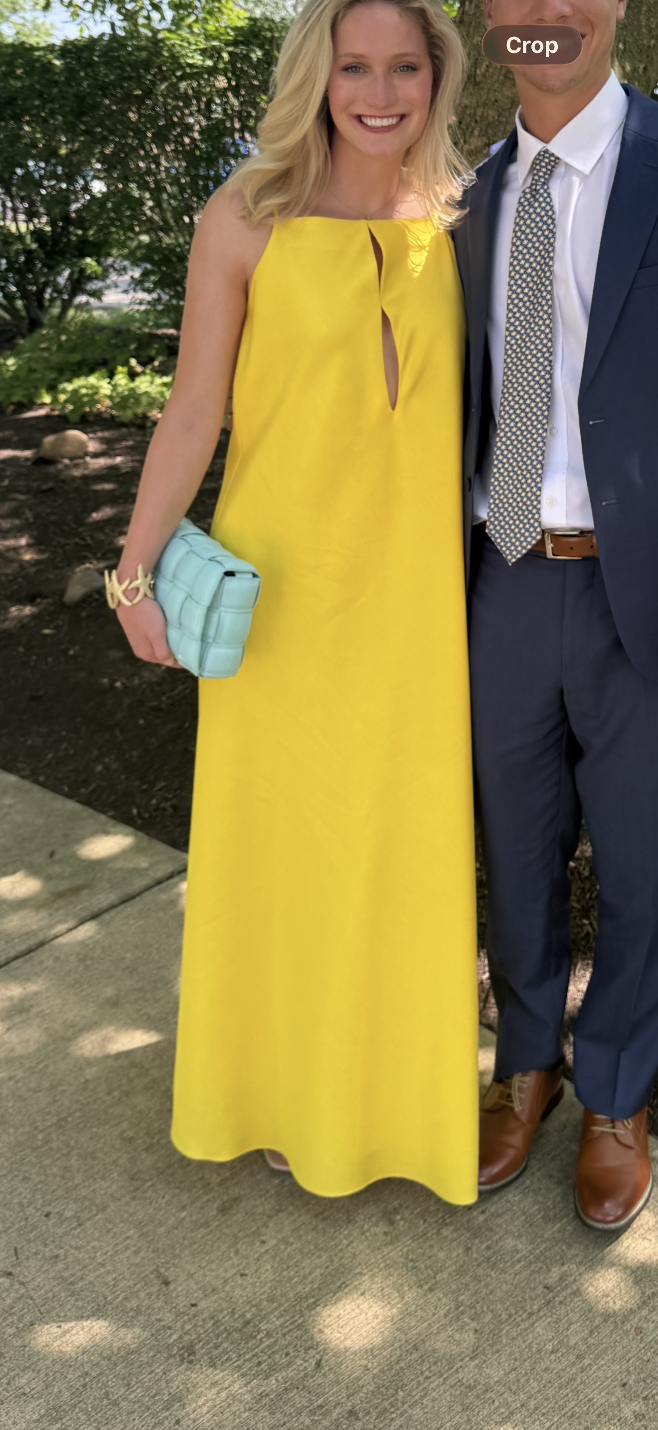 baby yellow prom dress Simple Yellow V Neck Prom Dress,Yellow Graduation Dress Y7307   Simplepromdress