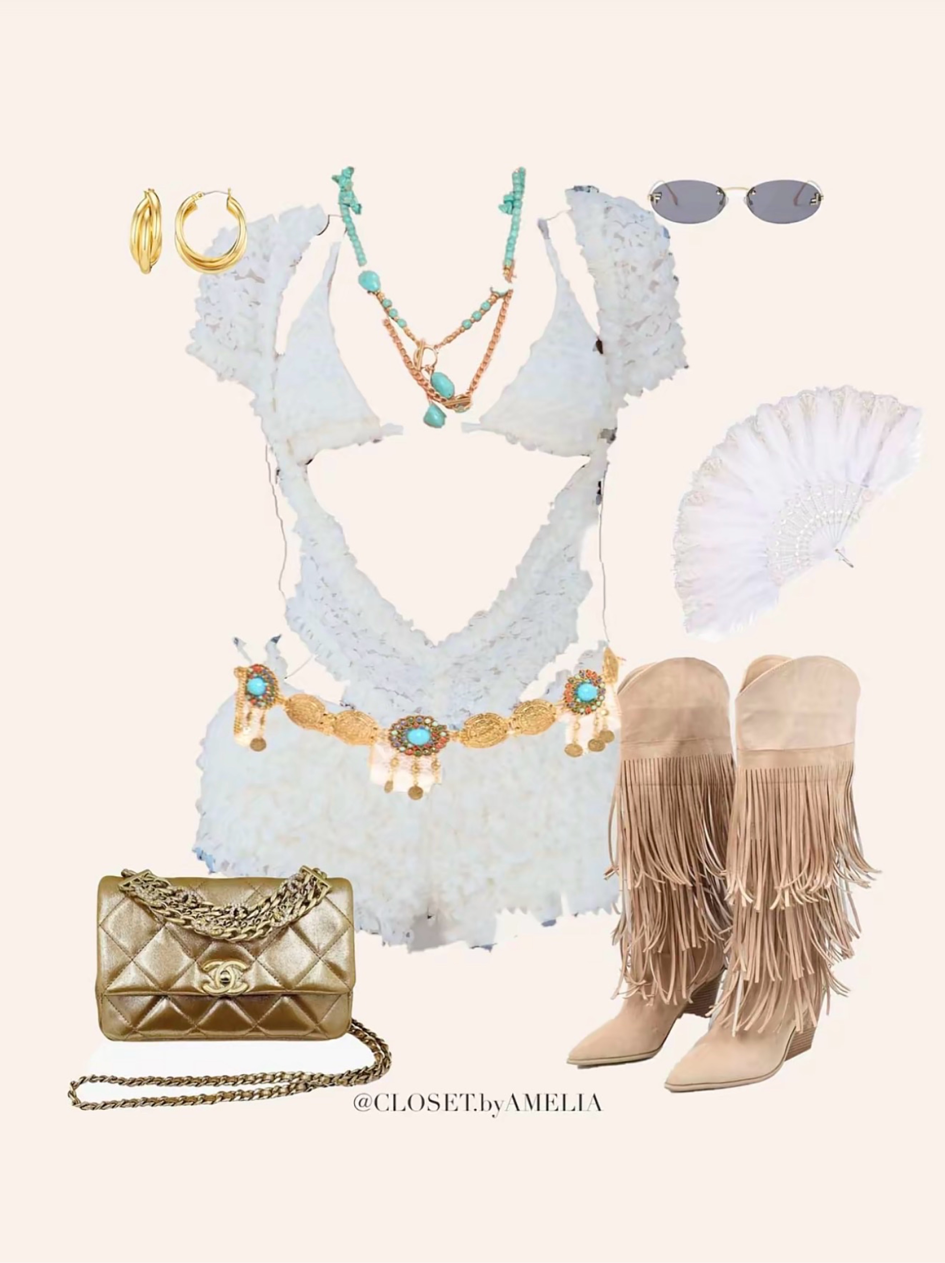 Outcast CHERYL PLAYSUIT OFF WHITE, Jumpsuits Rompers