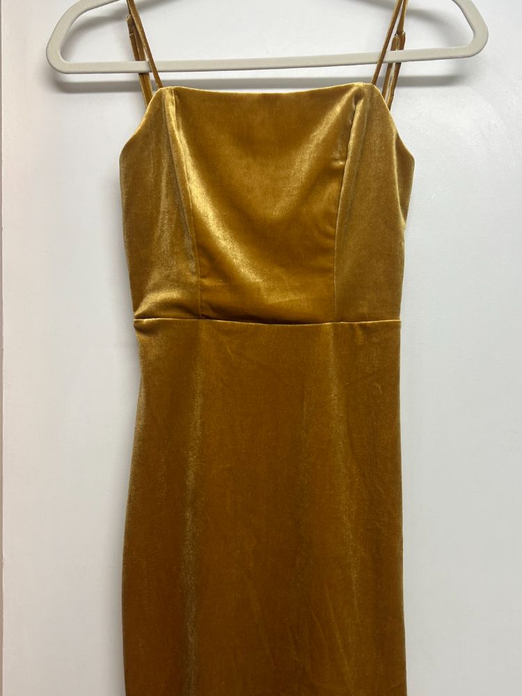 urban outfitters gold dress Velvet Mini by luxury evening dress 2025