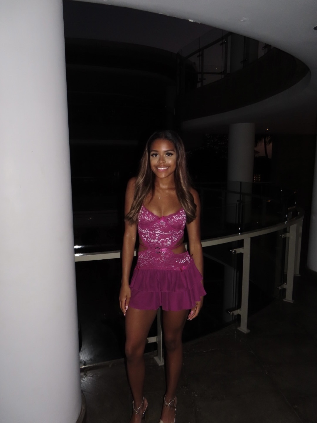 kaylor love island pink dress Love Island's Kaylor Martin admits she's 'nervous' for reunion