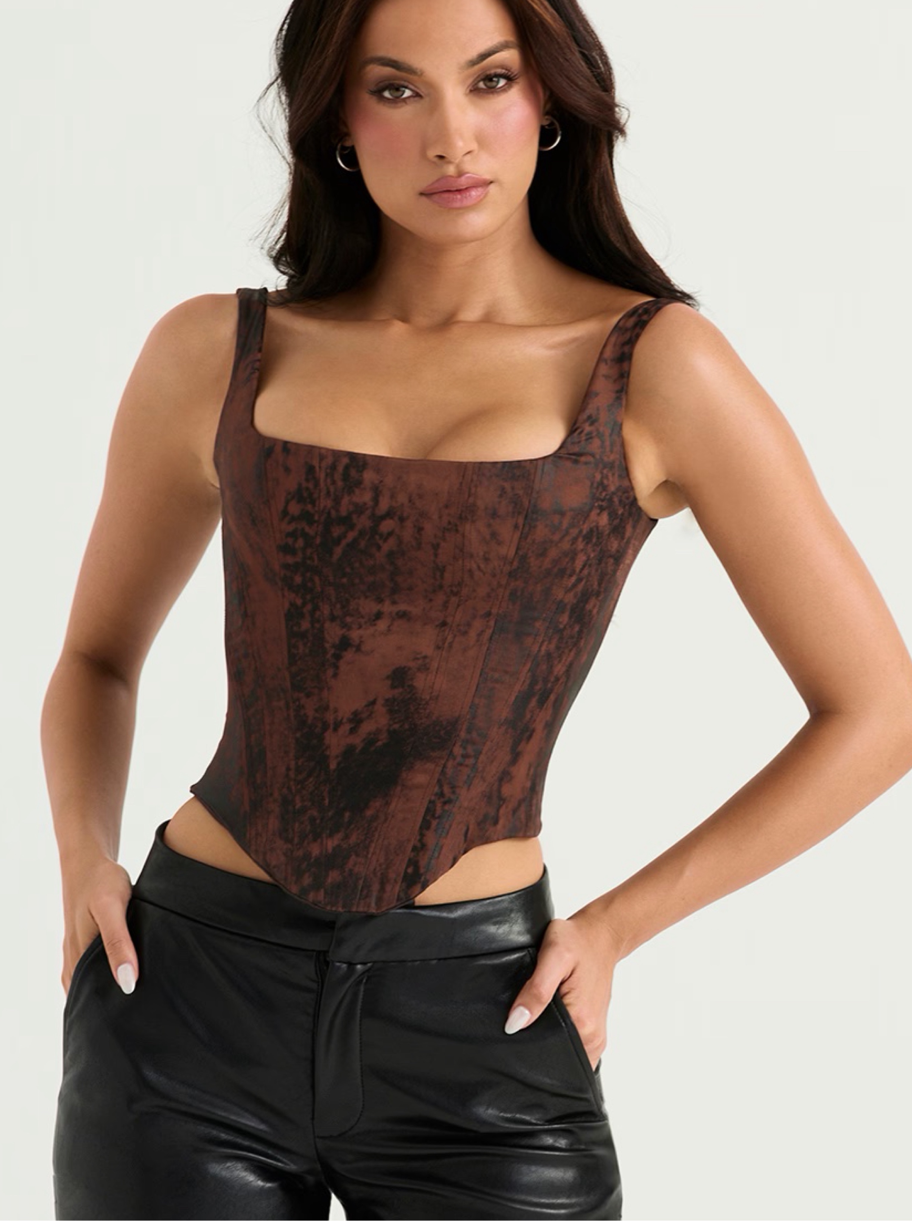 House of CB Rafa Antique Corset Top