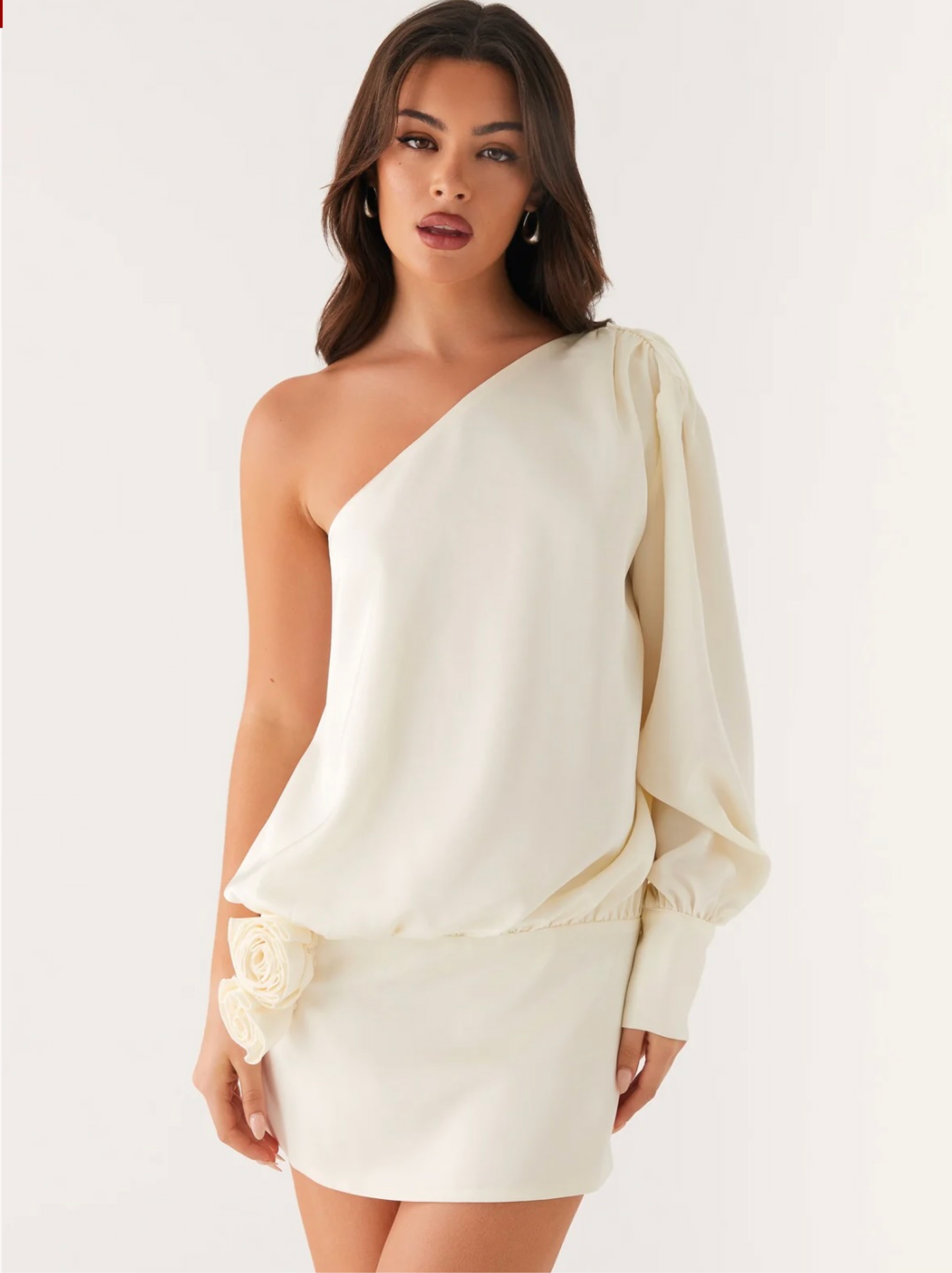 Peppermayo Pippie One Shoulder Mini Dress
