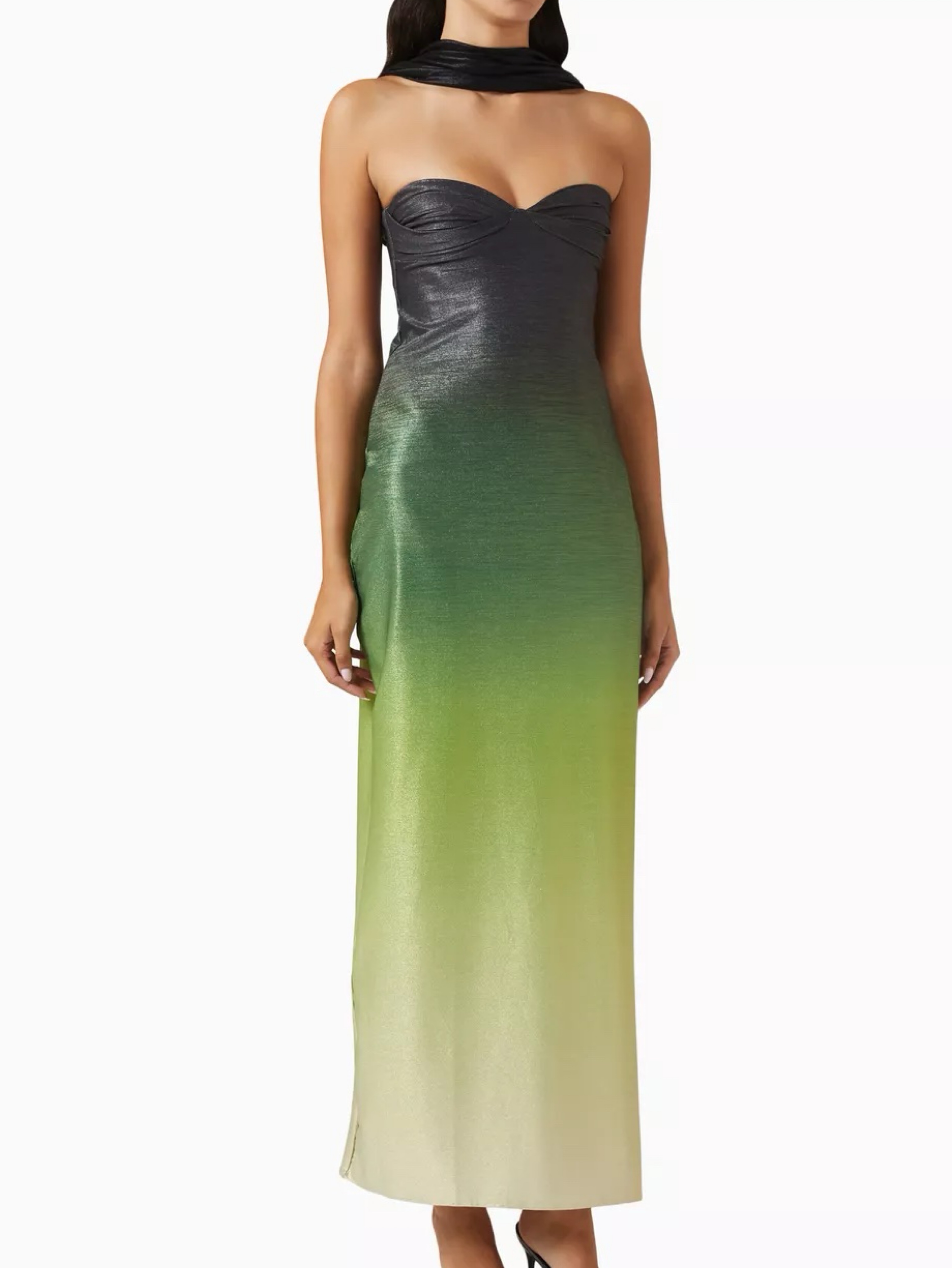 BAOBAB Athena Maxi Dress - Forest Green