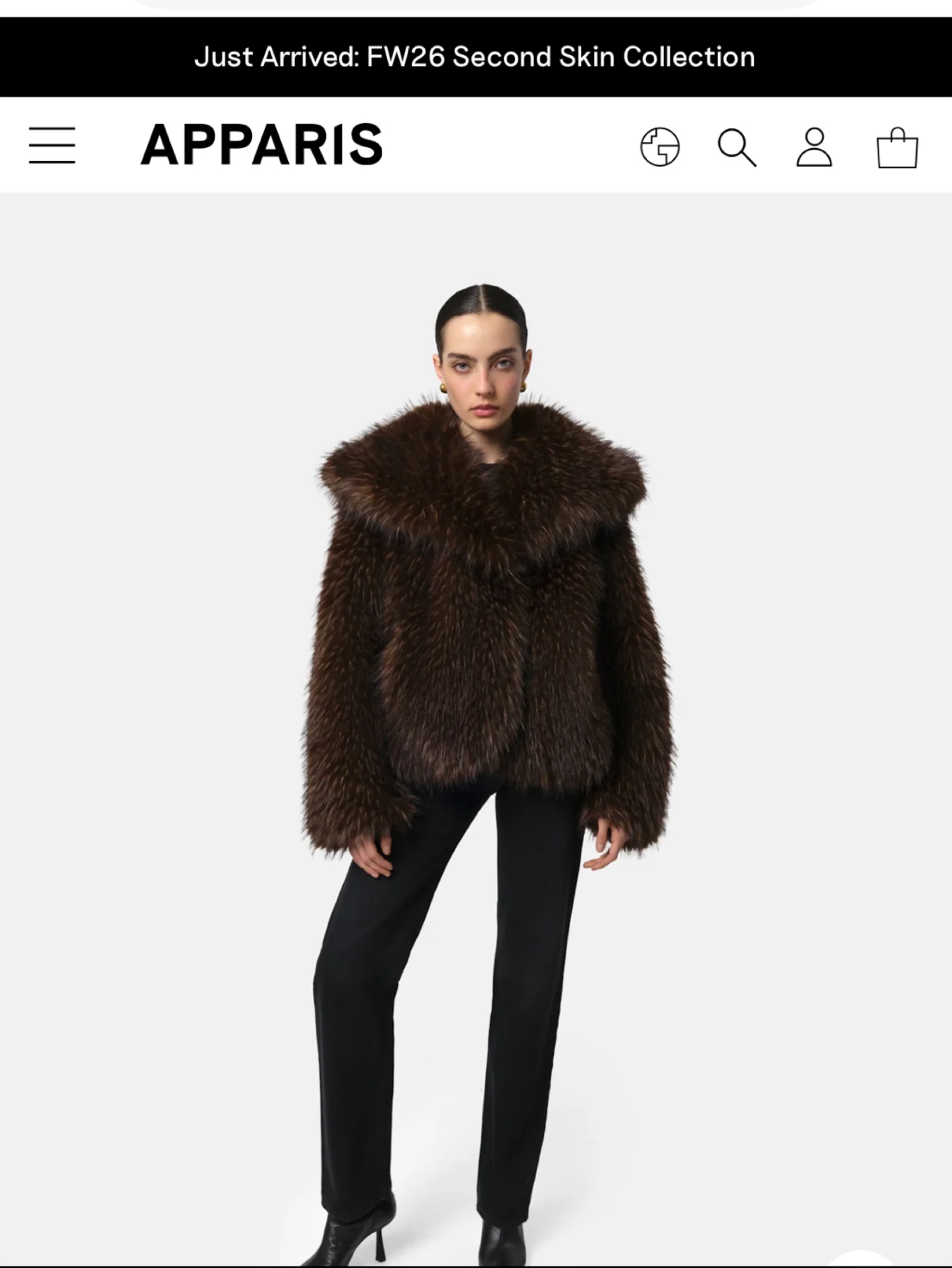 Apparis Yara Coat by APPARIS | Pickle