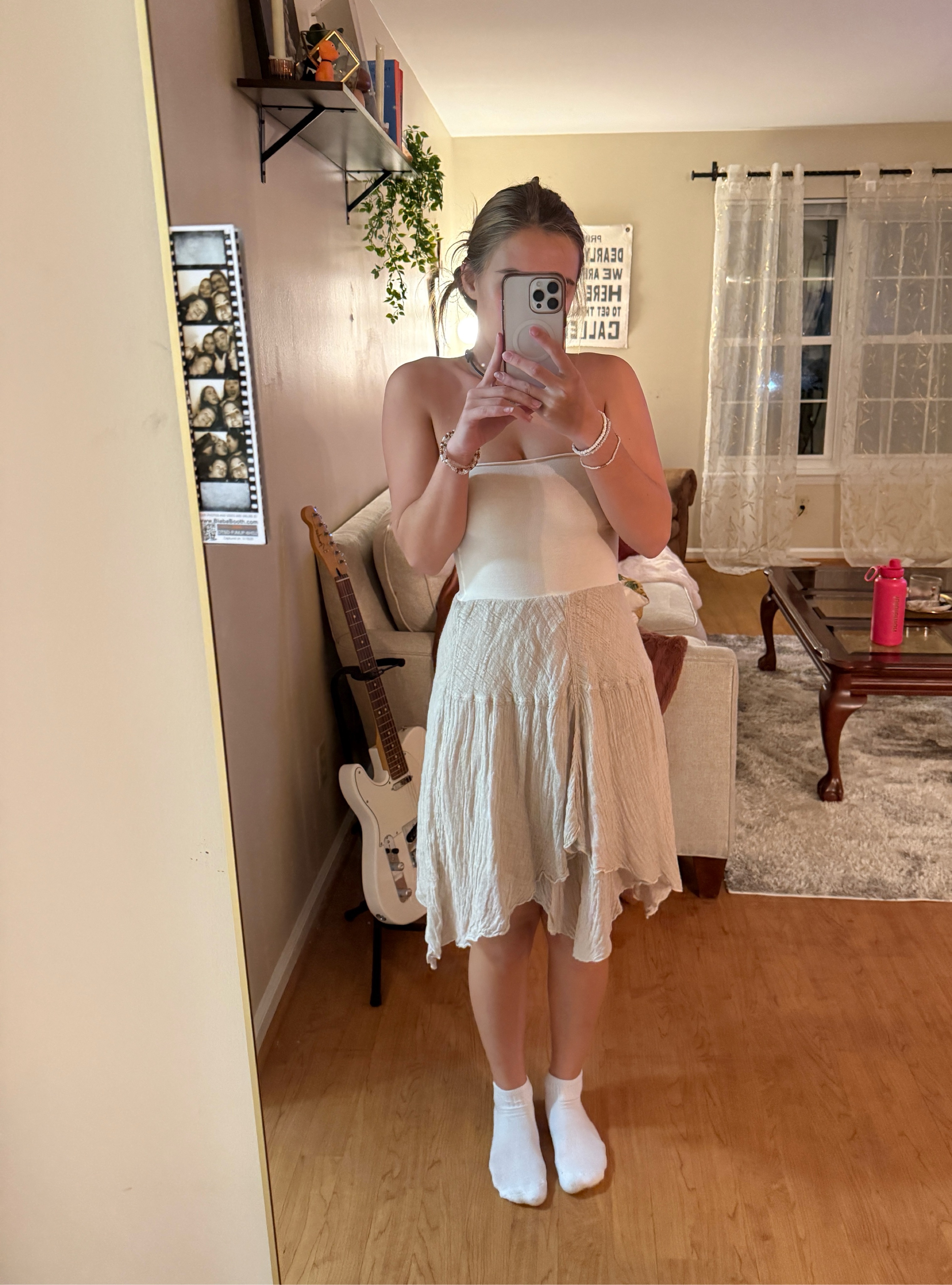 Italian linen skirt