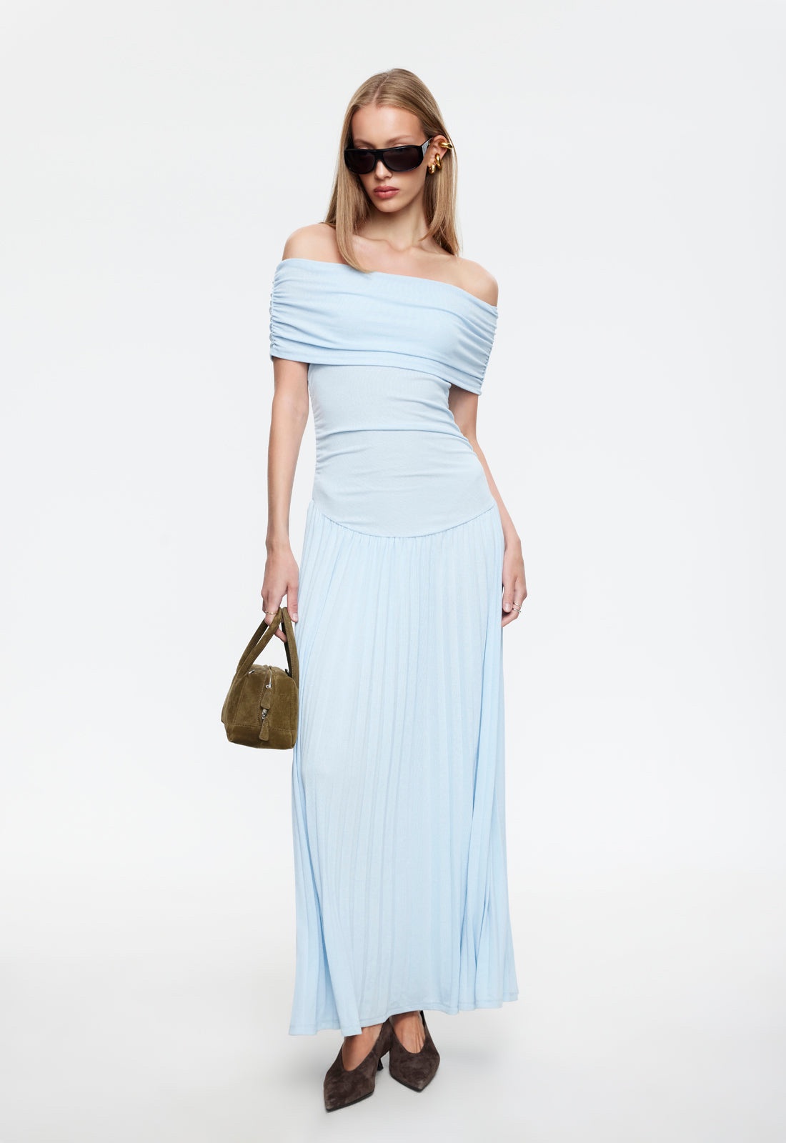 navy blue dress for wedding mother of the bride Zapaka Women Navy V-Neck Mother of the Bride Dress with Ruffles A Line Maxi Wedding Guest Dress, Navy / US2