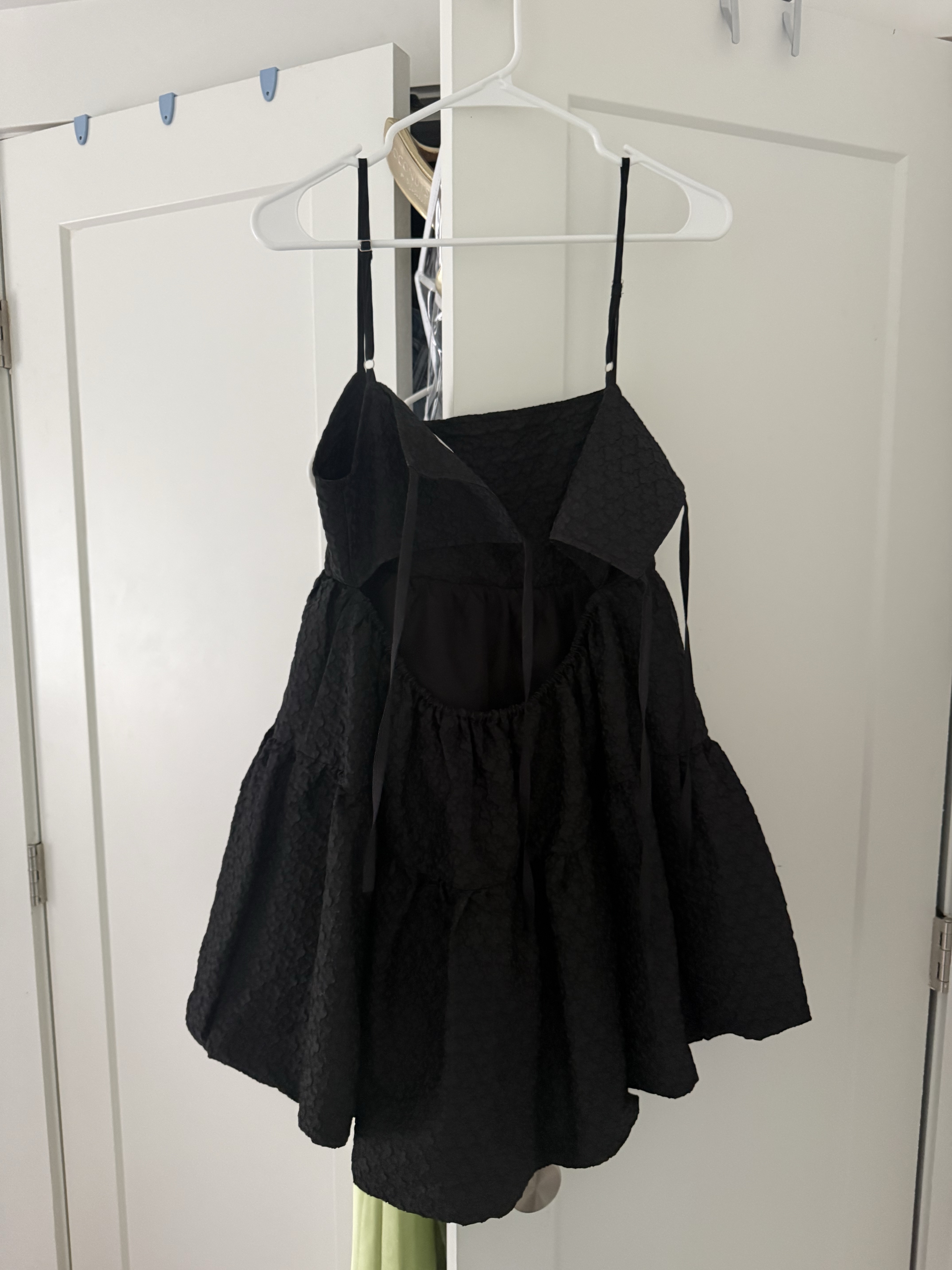 Aureta x Anthropologie Black Textured Mini Dress by Aureta x Anthropologie - Pickle Aureta x Anthropologie Black Textured Mini Dress by Aureta x Anthropologie - Pickle