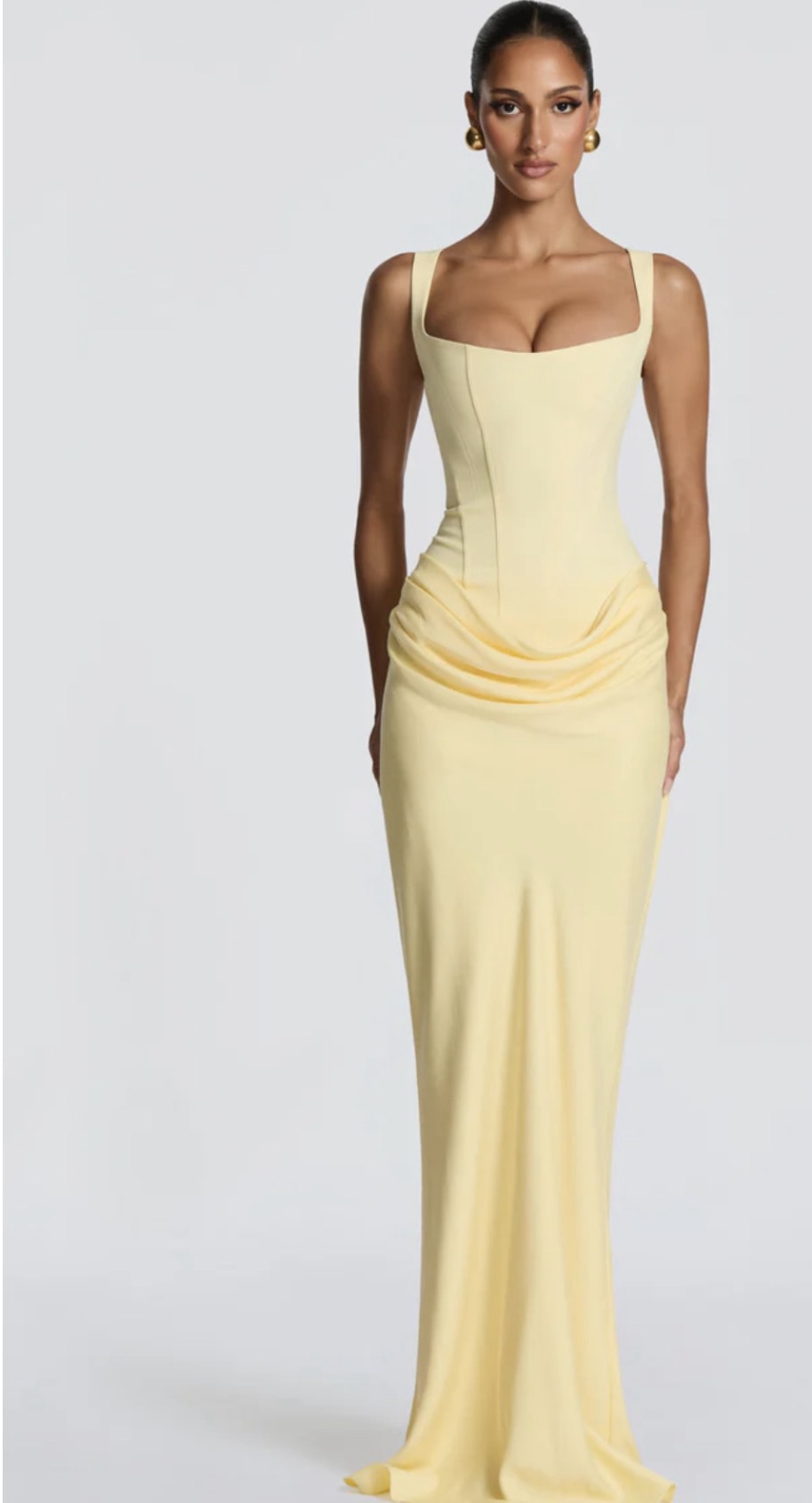 CORNELIA MAXI DRESS - LEMON by Babyboo Fashion - Pickle