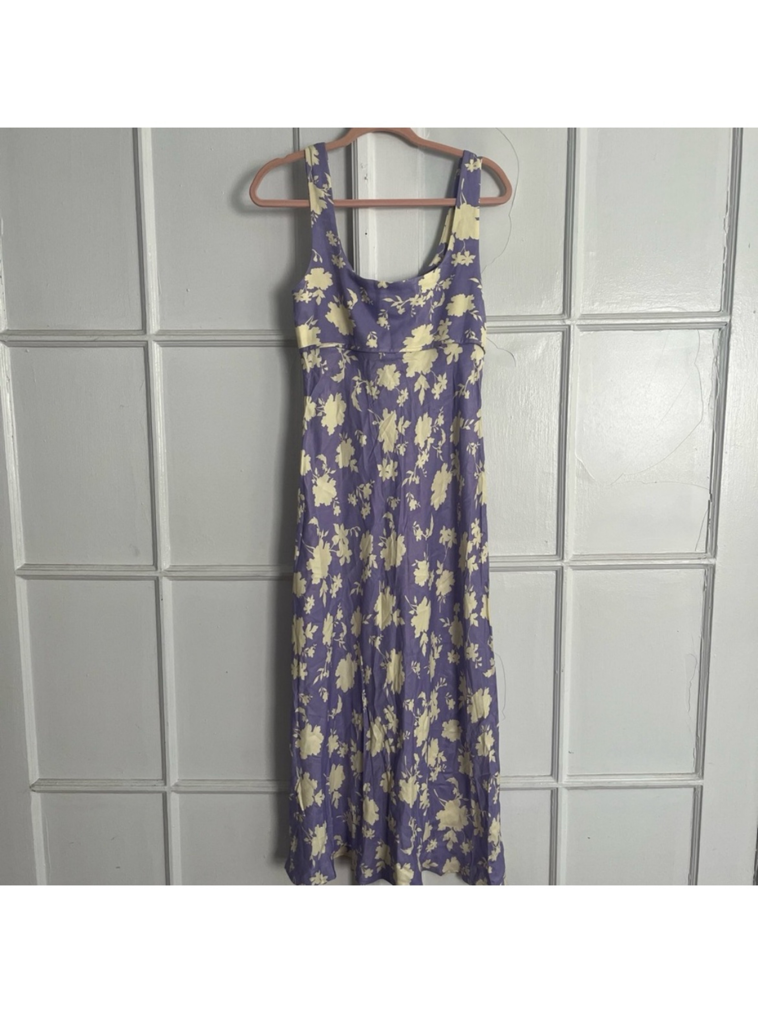 maeve sleeveless v neck midi slip dress Maeve Sleeveless V-Neck Midi Slip Dress
