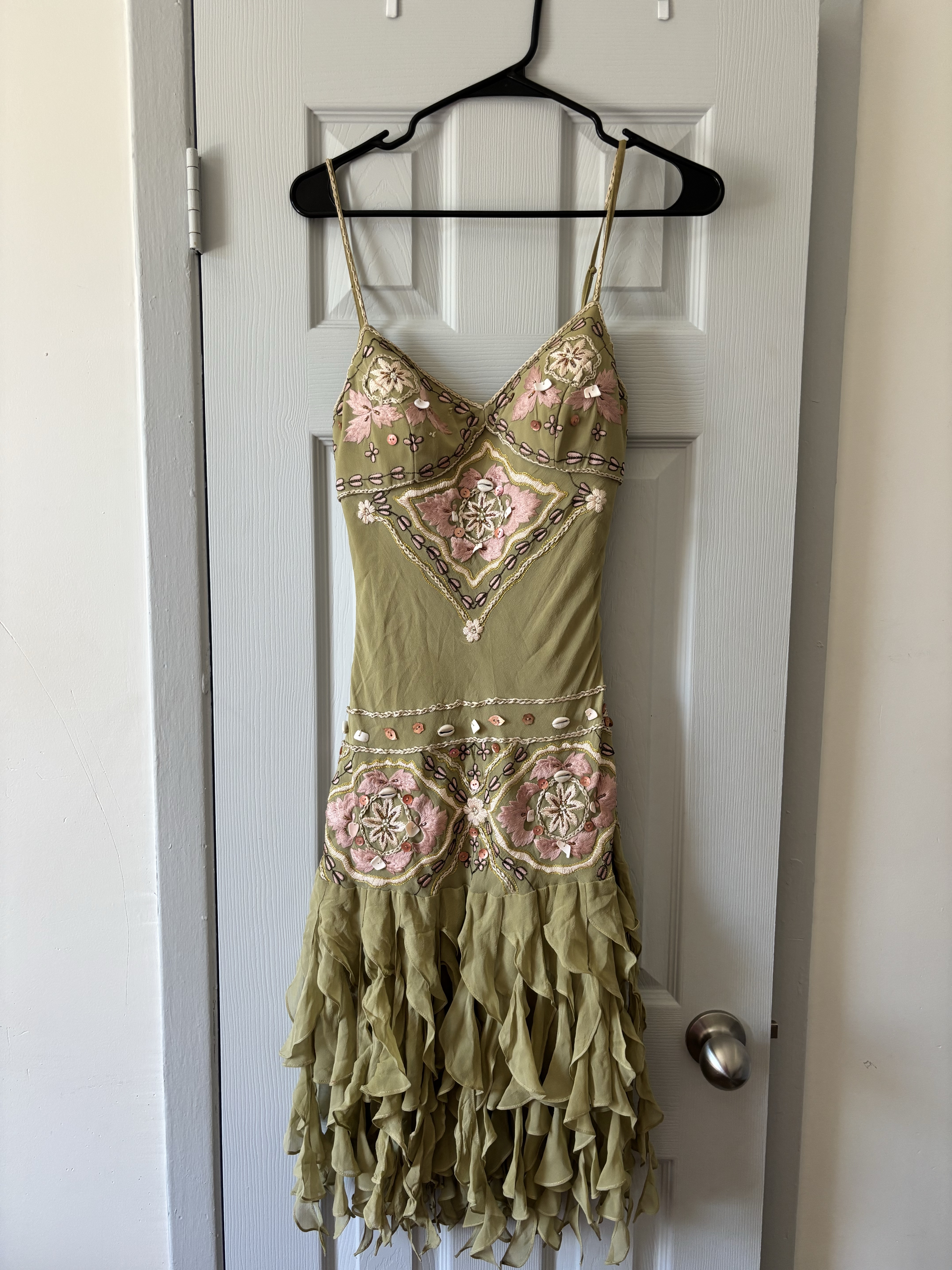 RT-183334 SUE WONG　ドレス　M Vintage Sue Wong Dress by Vintage Sue Wong - Pickle