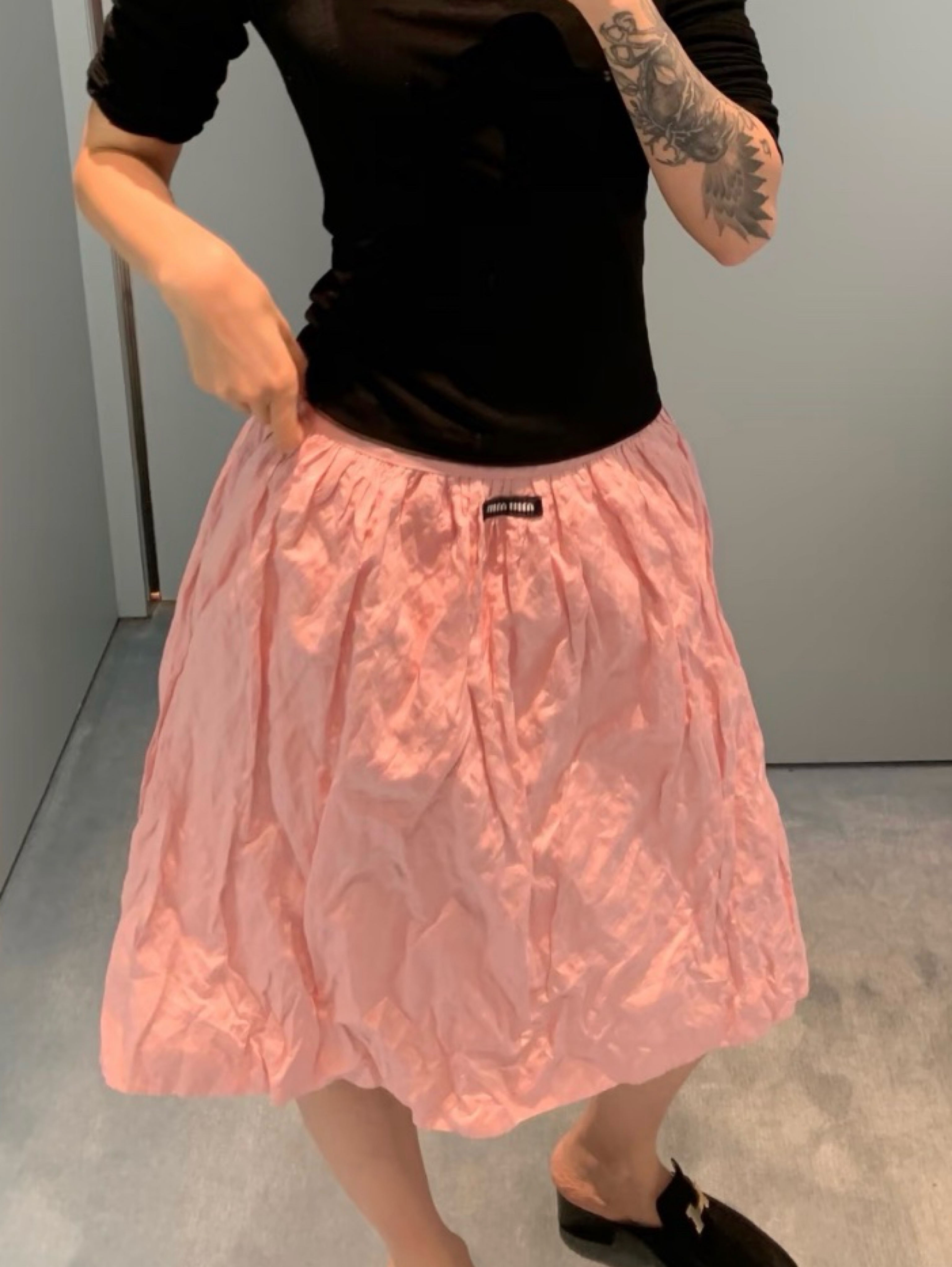 Miu Miu Pink Skirt by Miu Miu - Pickle