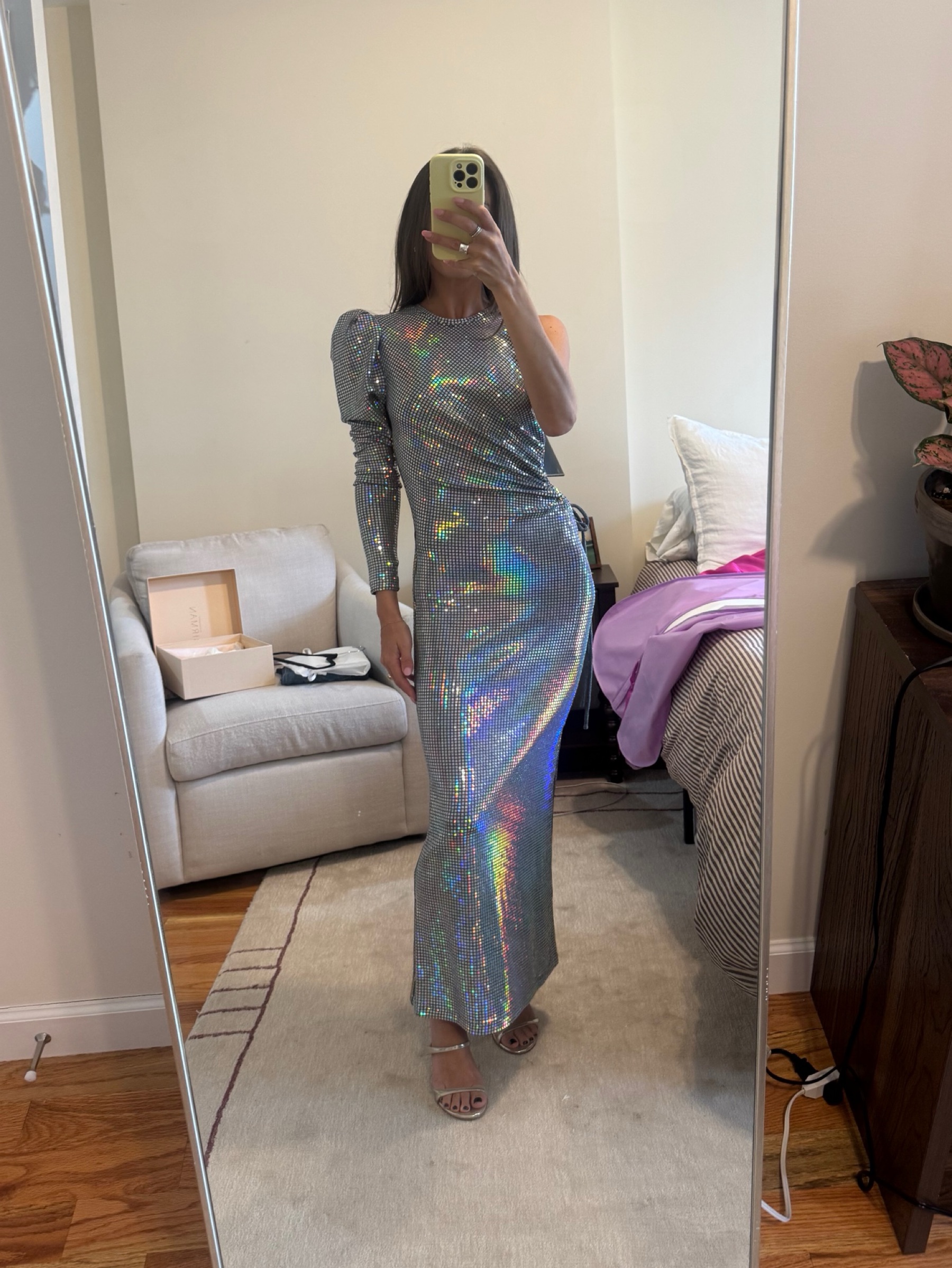 manning cartell mirror jersey dress disco dress! by Manning Cartell exchange112
