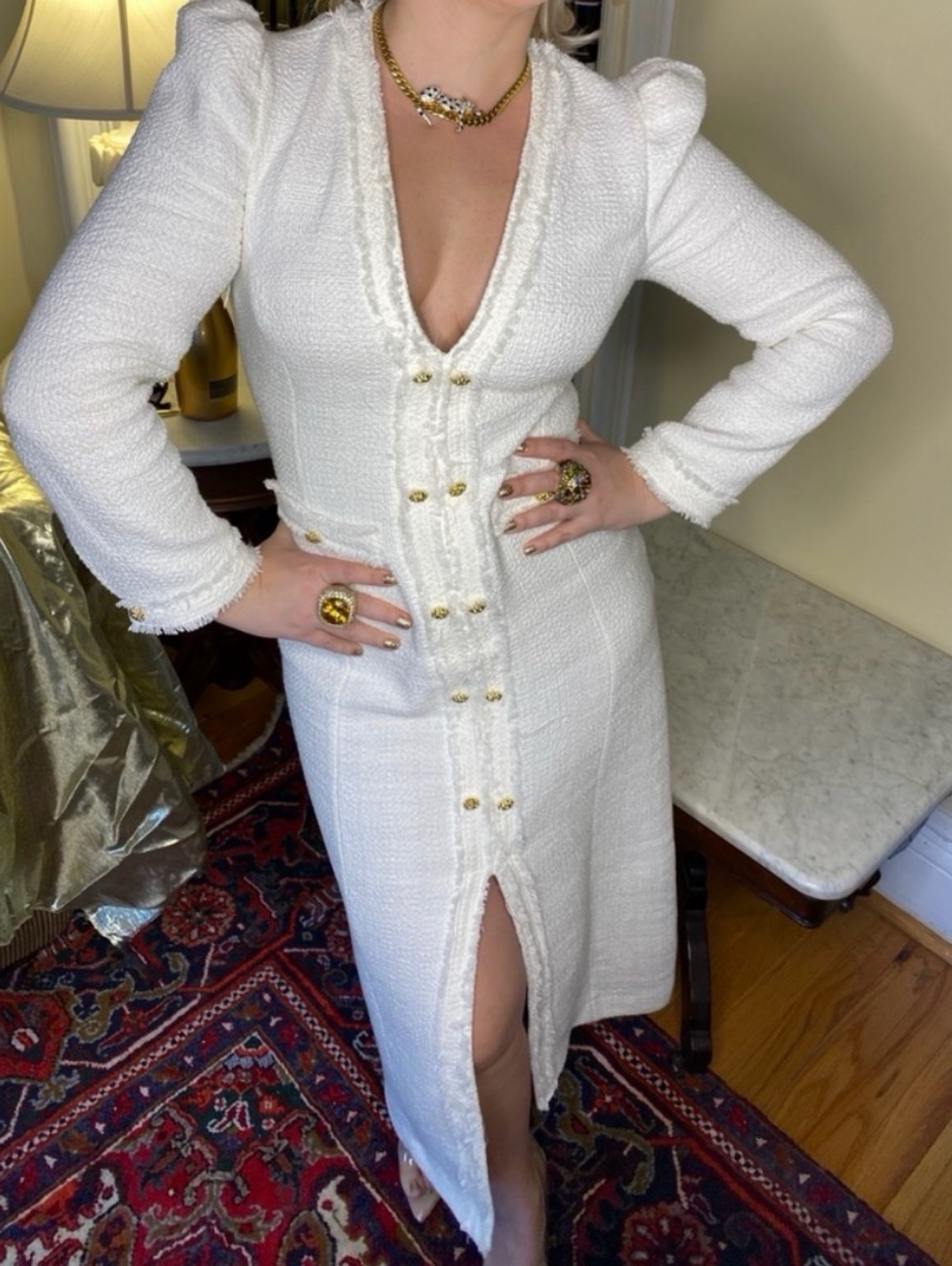 zara tweed dress Zara just did a take on Kate Middleton's tweed Erdem dress