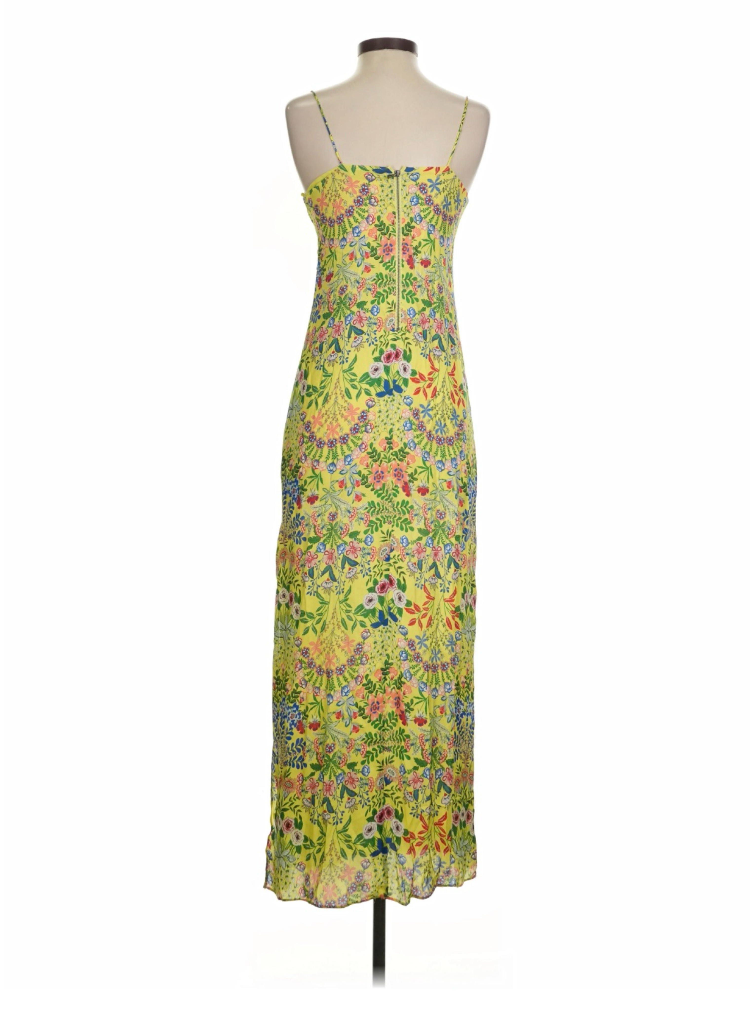 yellow alice and olivia dress + Women's Rue Godet Ruffled Maxi Size 4 Gemma makes every moment feel like golden hour Alice + Olivia Bianca Twist