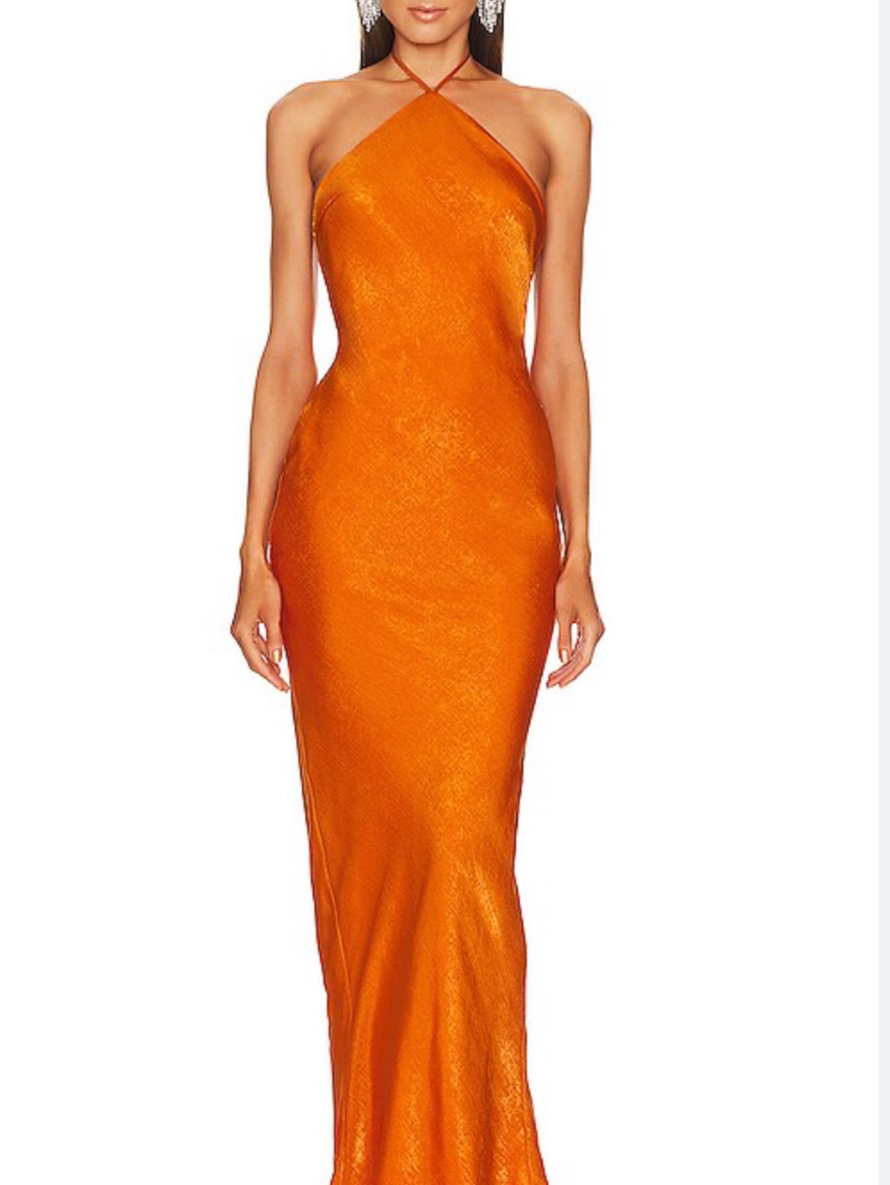 revolve orange strapless dress Best Strapless Dresses In Orange