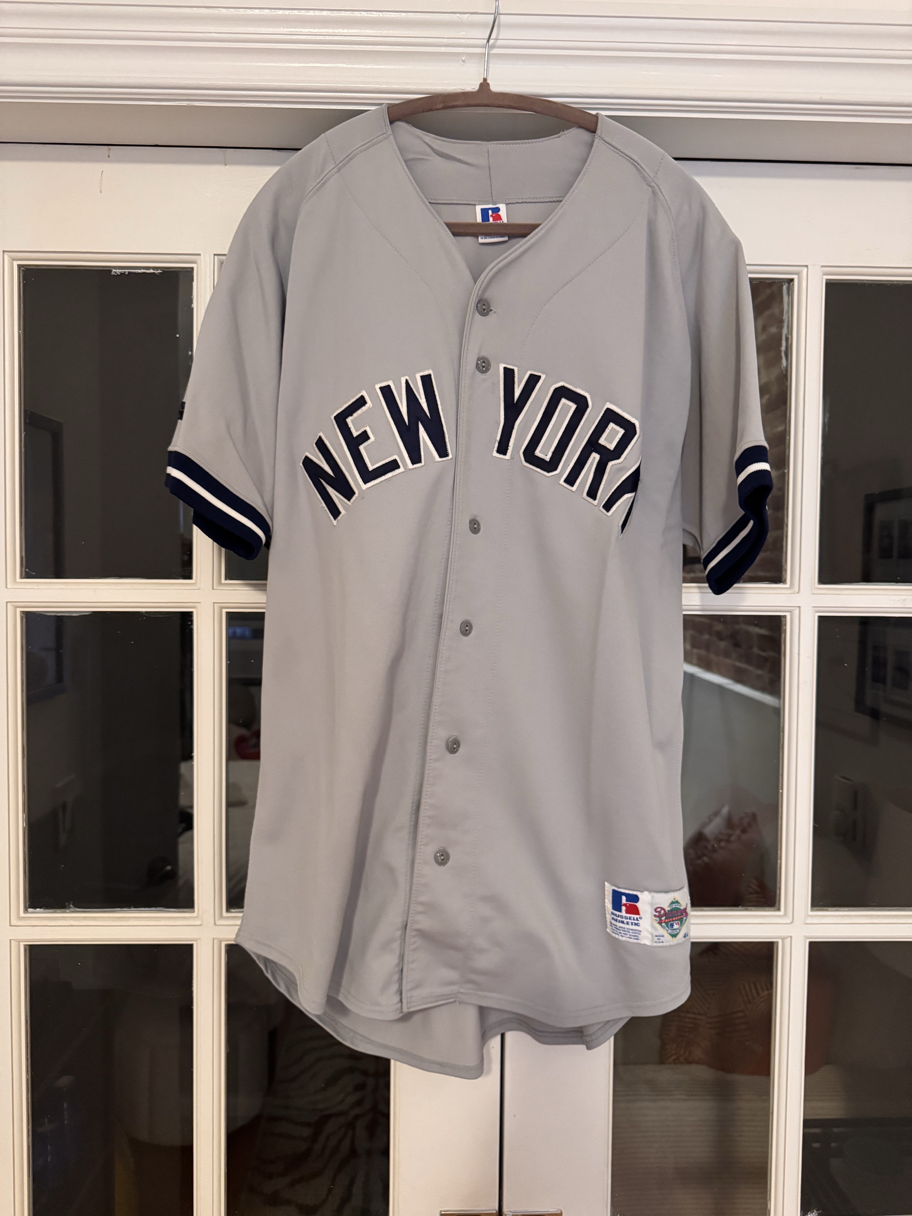 Vintage Men's NY Yankees Jersey by Russell athletic - Pickle