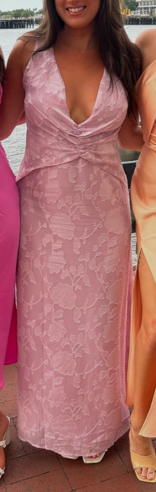 maxi dress princess polly Celena Burgundy Burnout Gowns Ornate floral appliqus bloom across this floor Picture this: euro summer in