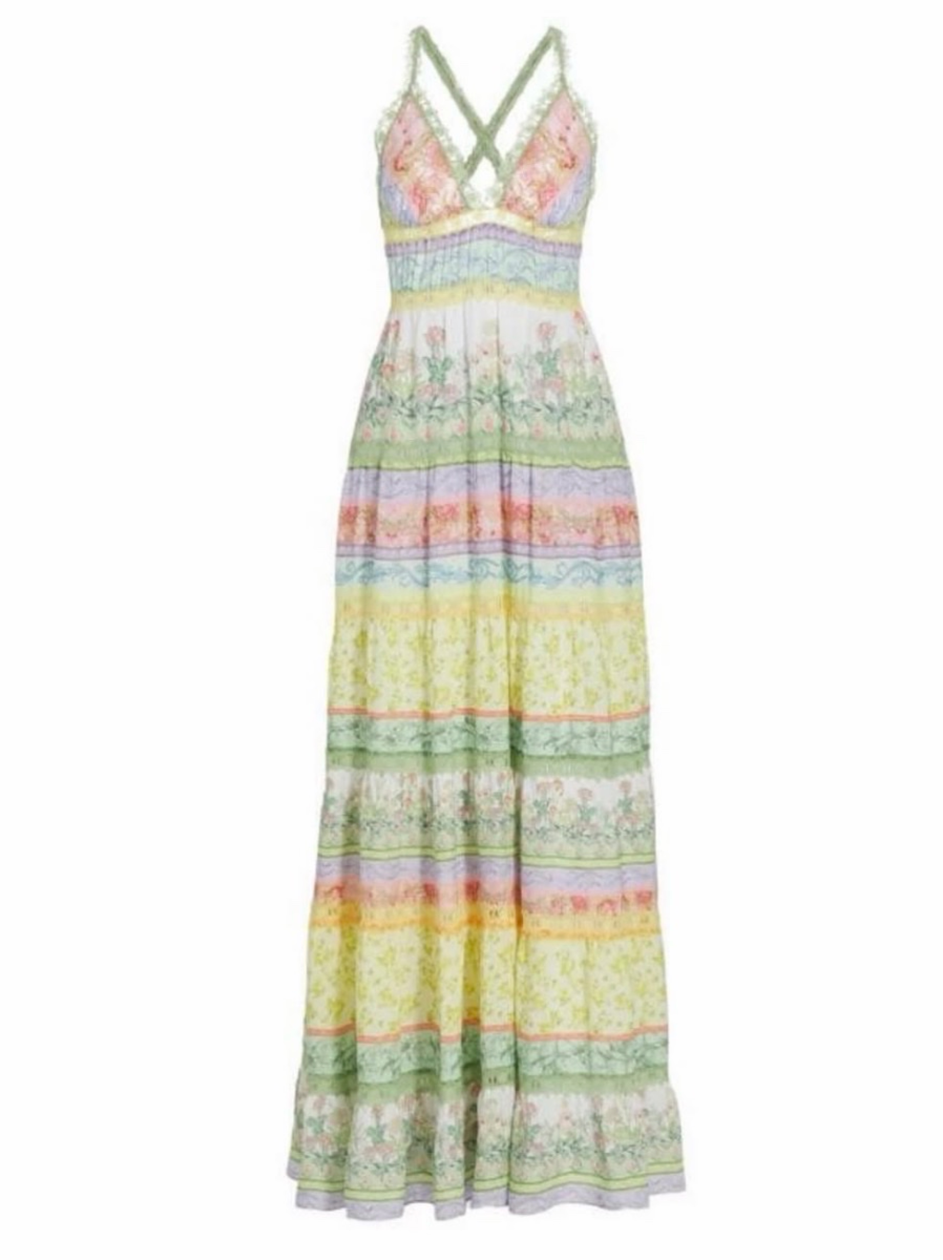 Alice + Olivia Karolina Halter Maxi Dress by Alice & Olivia
