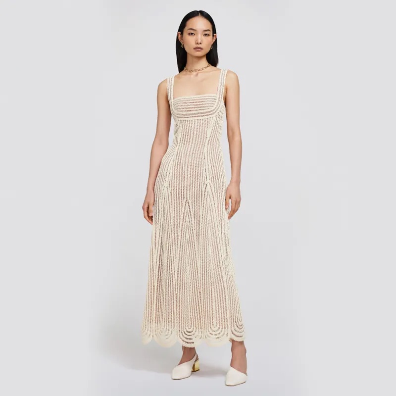 jonathan simkhai crochet dress Jonathan Simkhai Crochet Long Dress by Jonathan Simkhai
