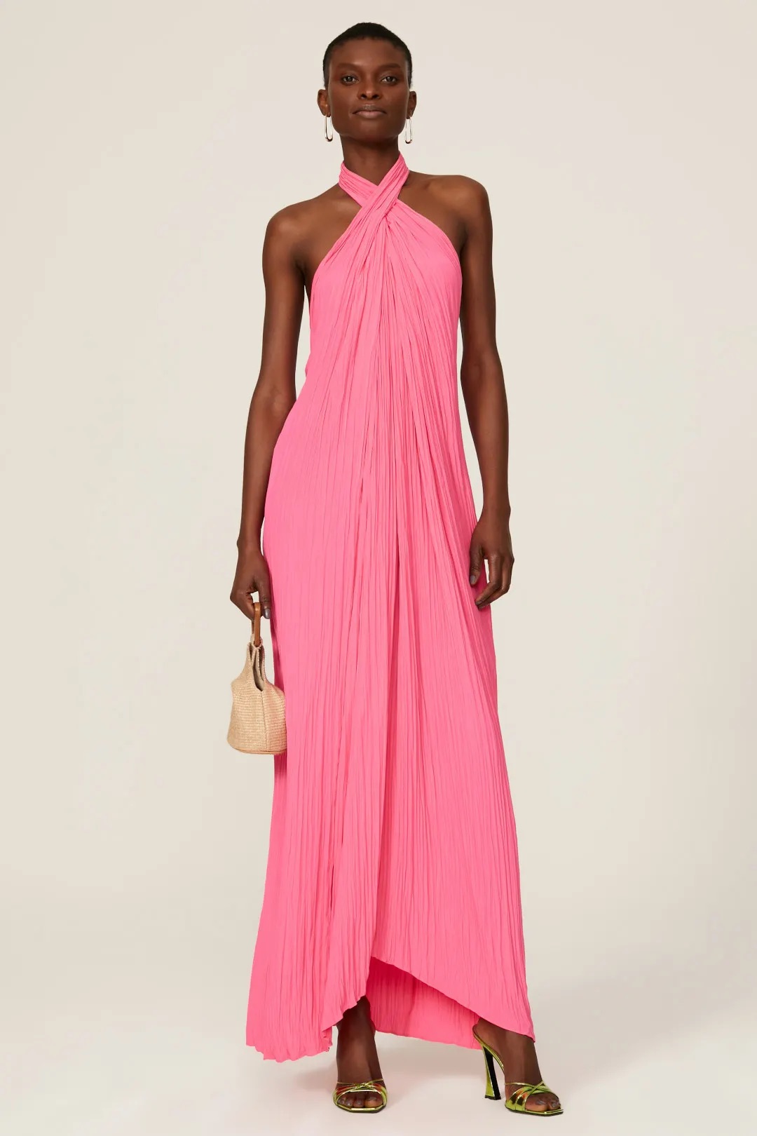 alc pink halter dress A.L.C. Size M Dress