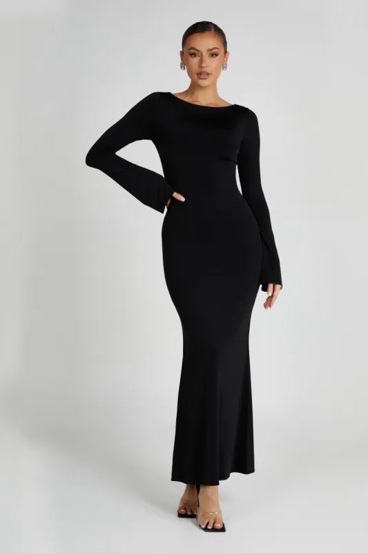 Meshki Tarna Slinky Fishtail Maxi Dress by Meshki - Pickle Meshki Tarna Slinky Fishtail Maxi Dress by Meshki - Pickle