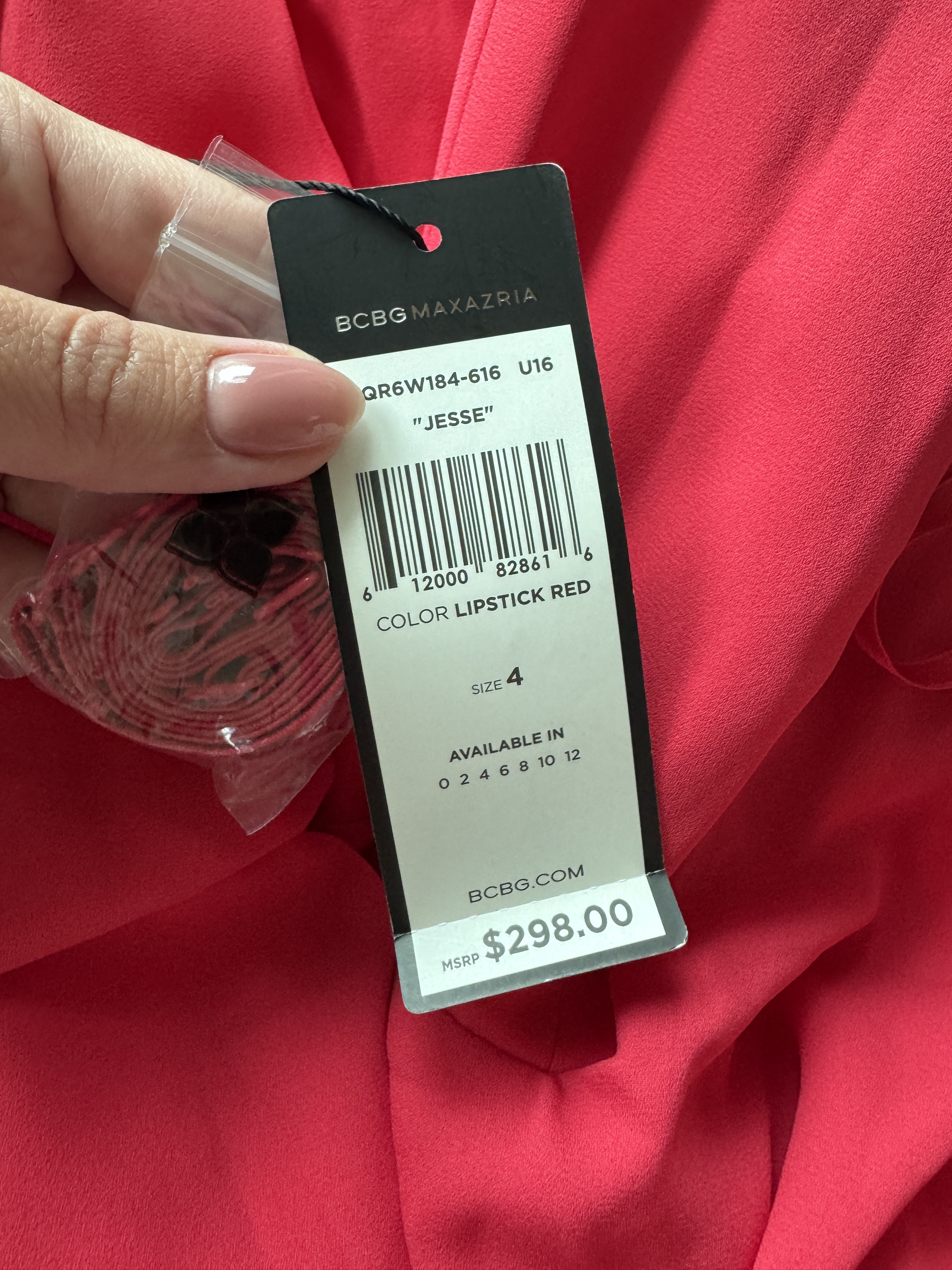 BCBG Maxazria Lipstick Red Dress (NWT) by BCBGMAXAZRIA - Pickle