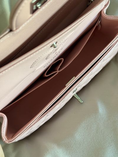 Pink Chanel Double Flap Bag by Chanel | Pickle