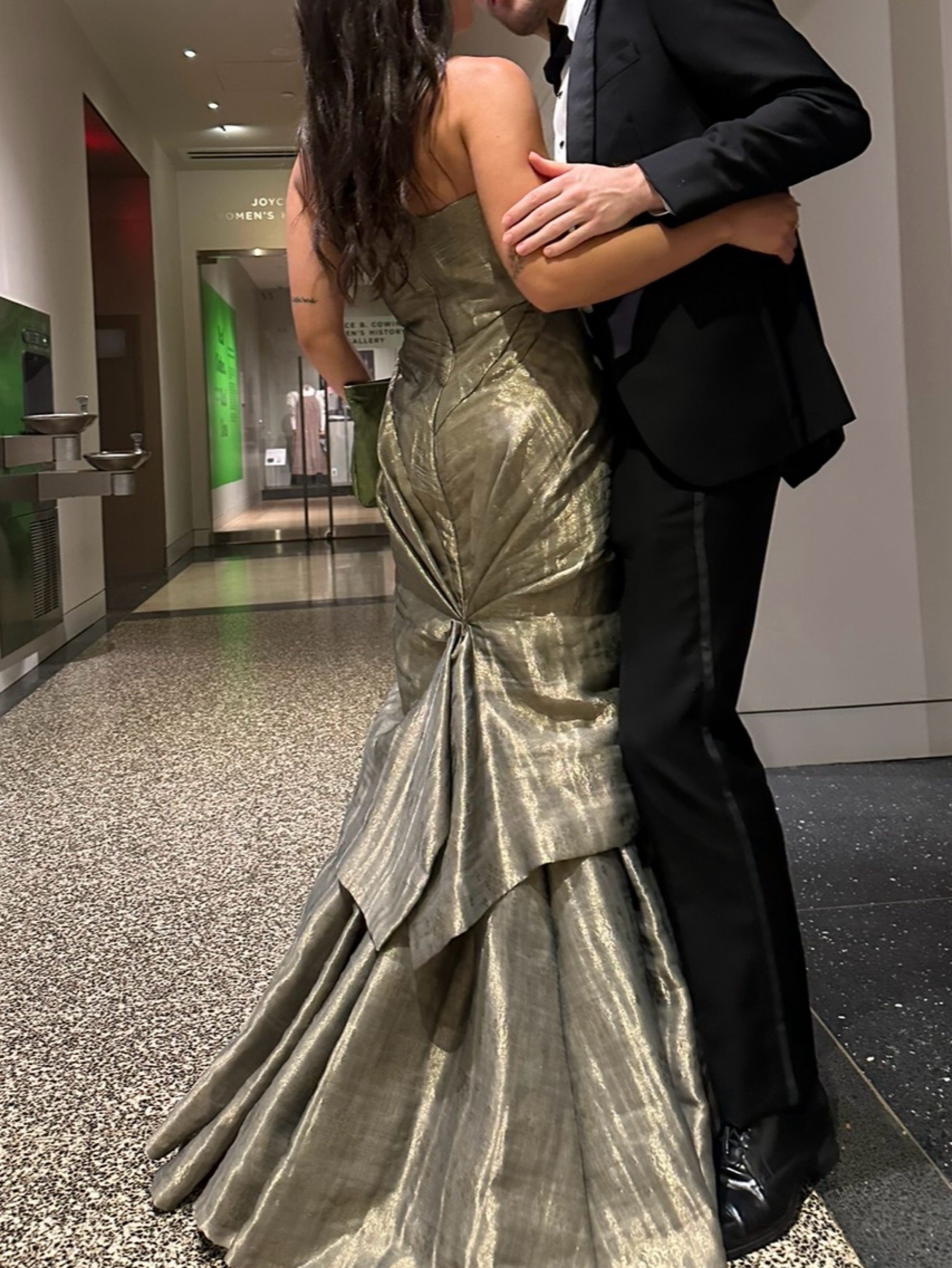 Sage Green Couture Gown