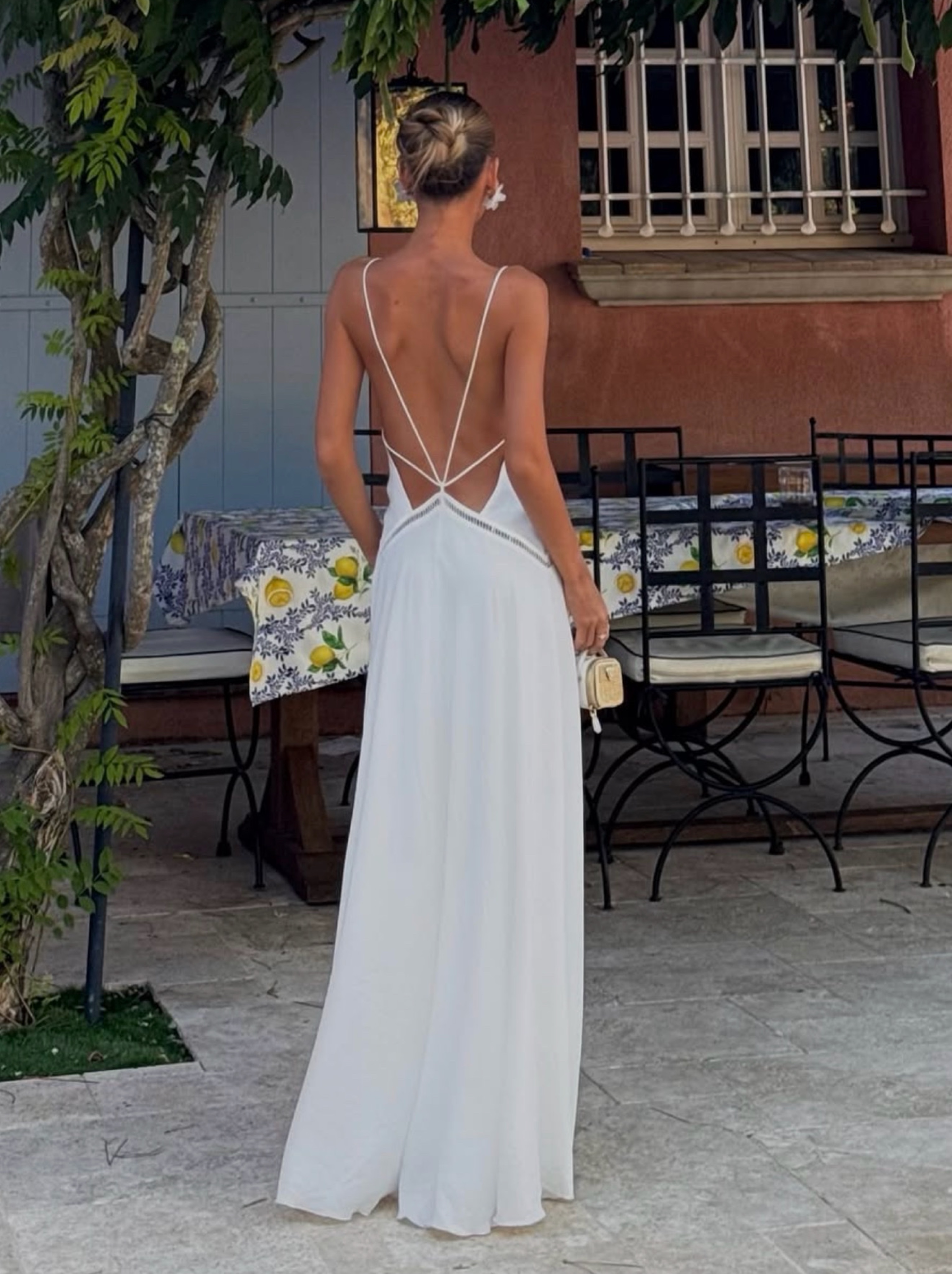 Sasha Therese 'Posey Maxi' dress in white by Sasha Therese - Pickle