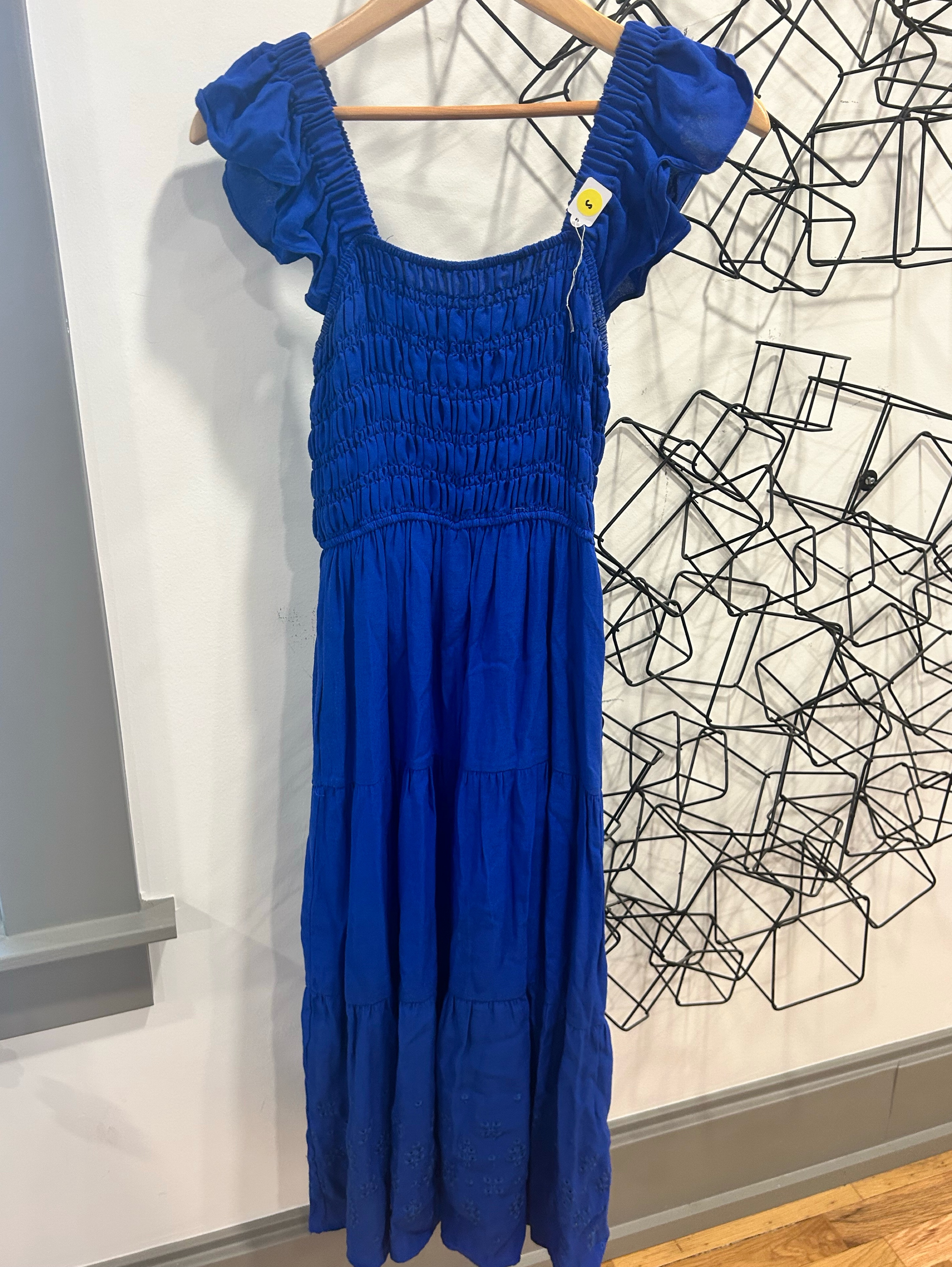 blue altar'd state dress Altar'd State | Alouette Maxi Dress | WHITE--BLUE | Material: 100% Polyester