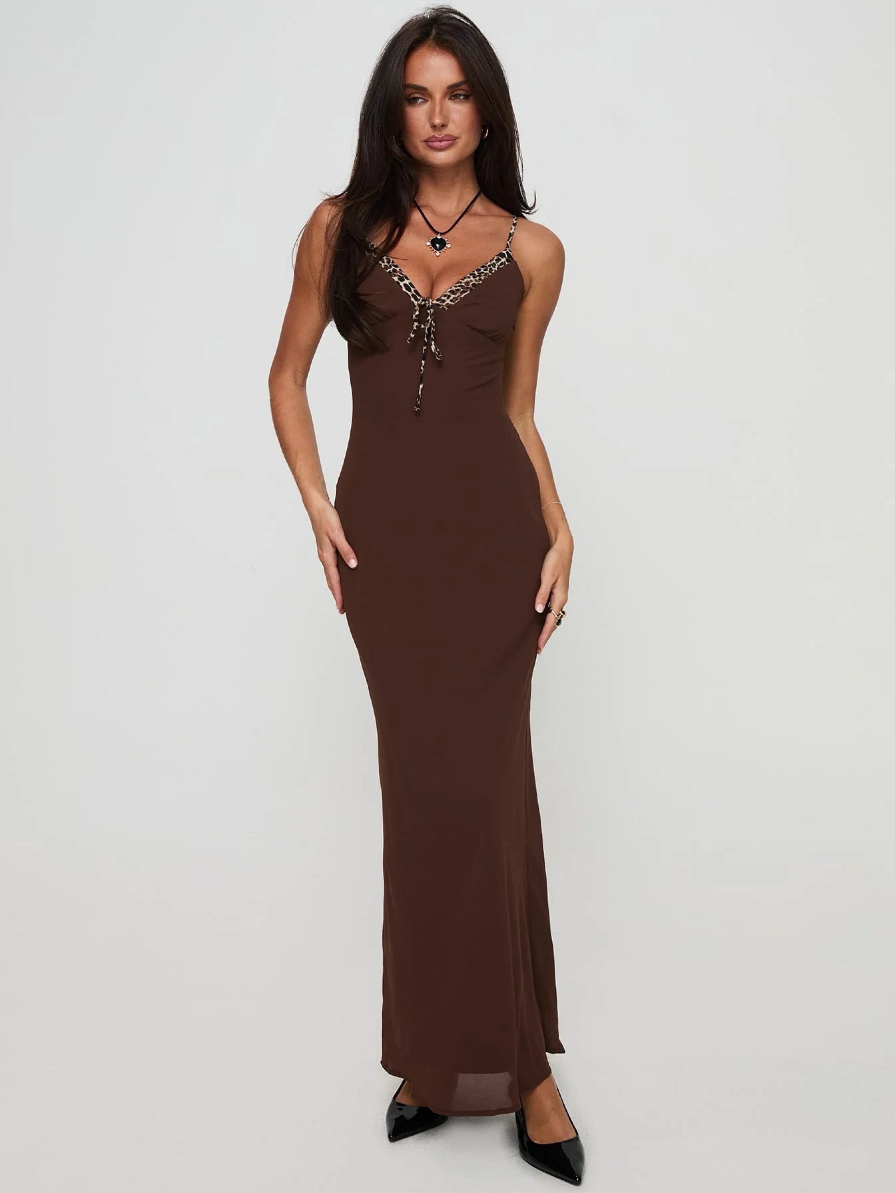 silk brown maxi dress Flora Satin - Chocolate Color:MOCHA-GOLD Location:Warehouse Boots Southern Bridesmaid Dresses this slip dress is