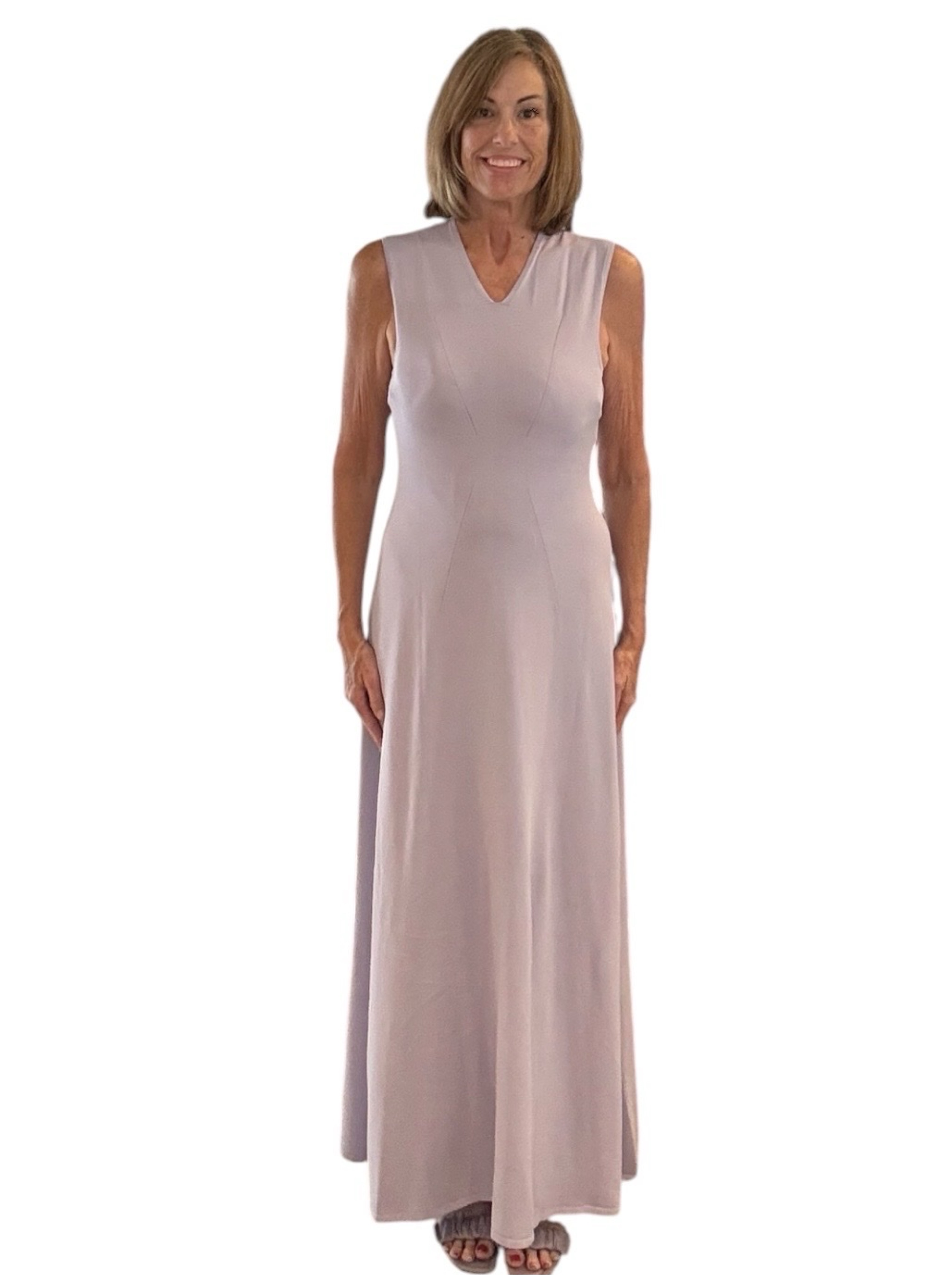 Solid & Striped The Nadia Dress Lilac Pastel XL by Solid & Striped
