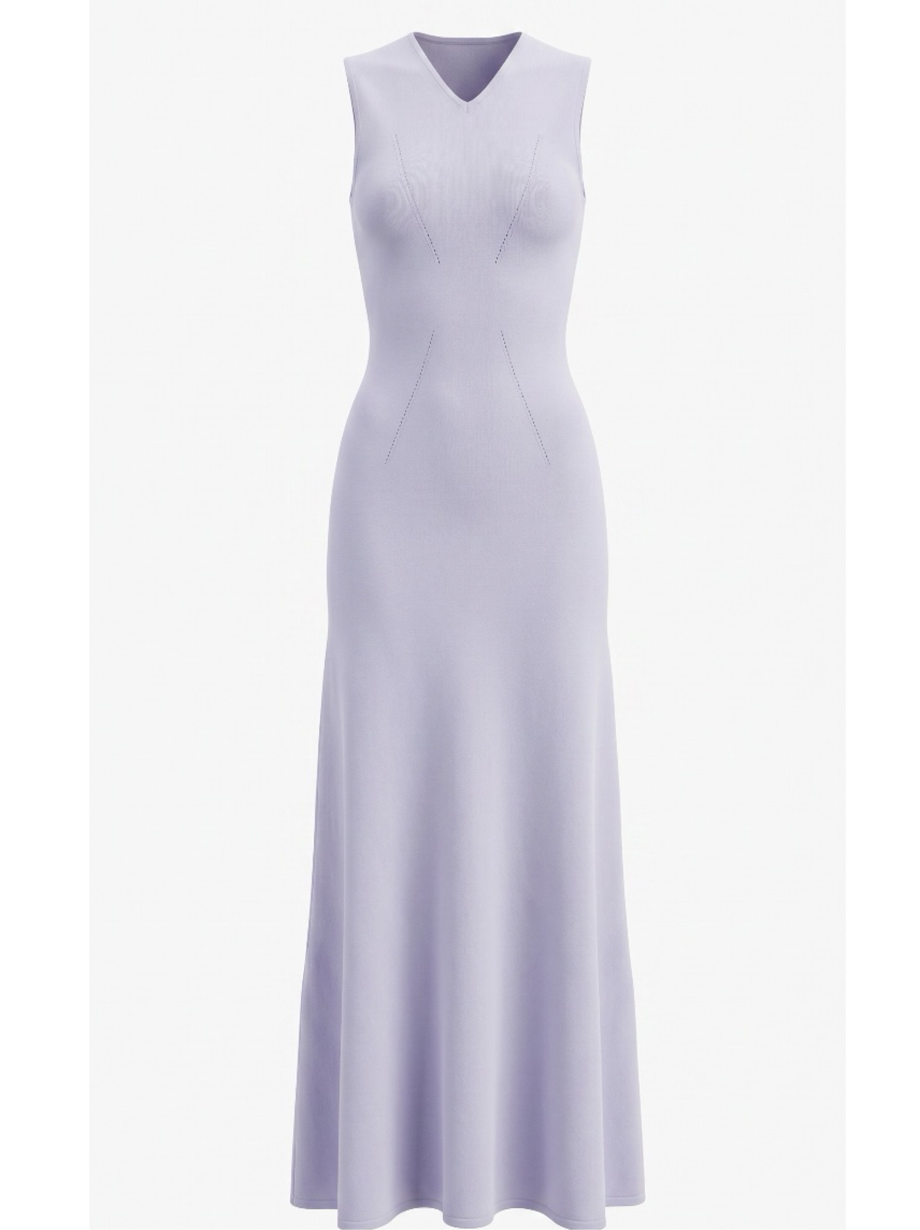 Solid & Striped The Nadia Dress Lilac Pastel XL