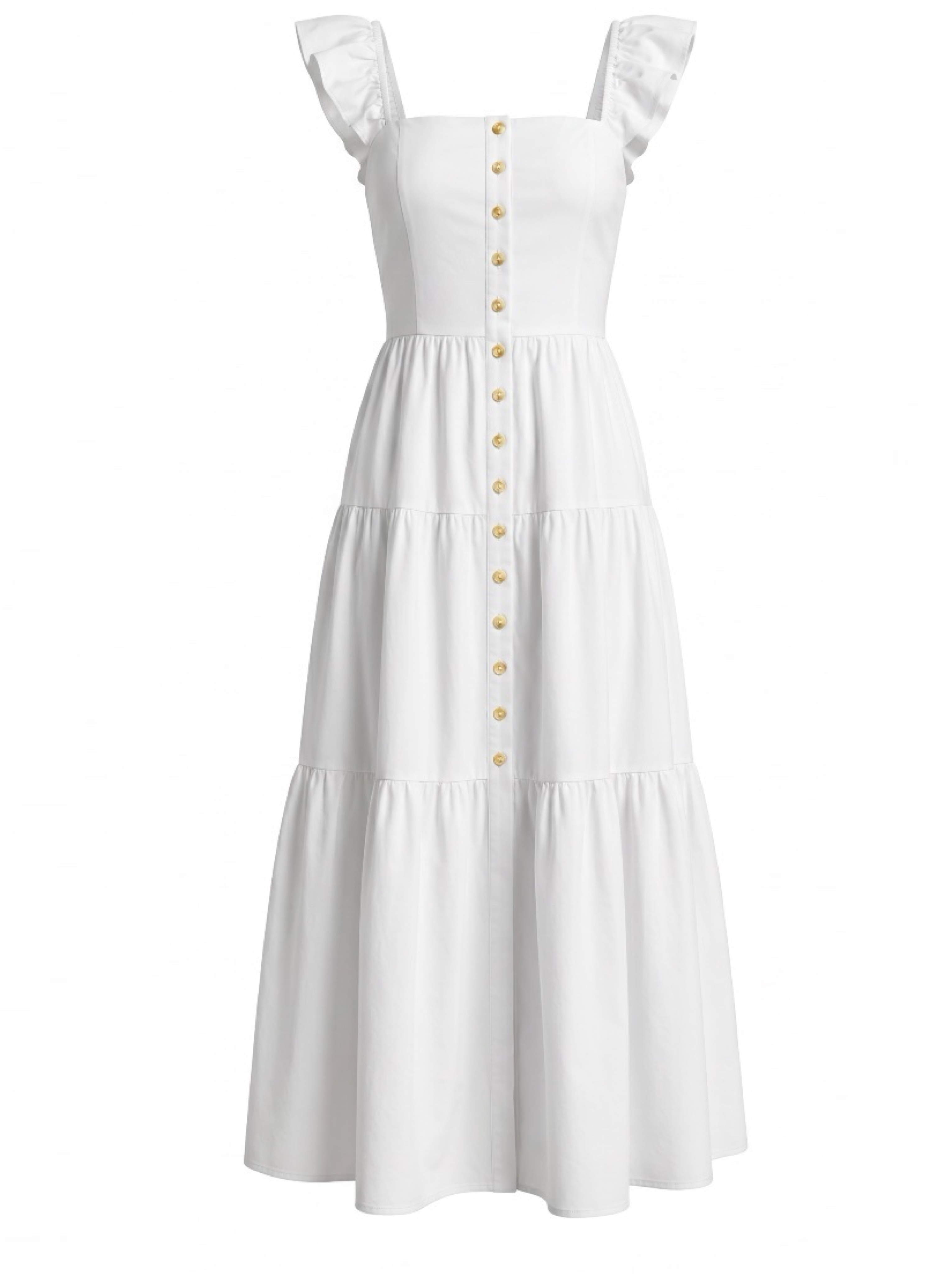 STAUD NWT Wells Corset Dress White Size 10