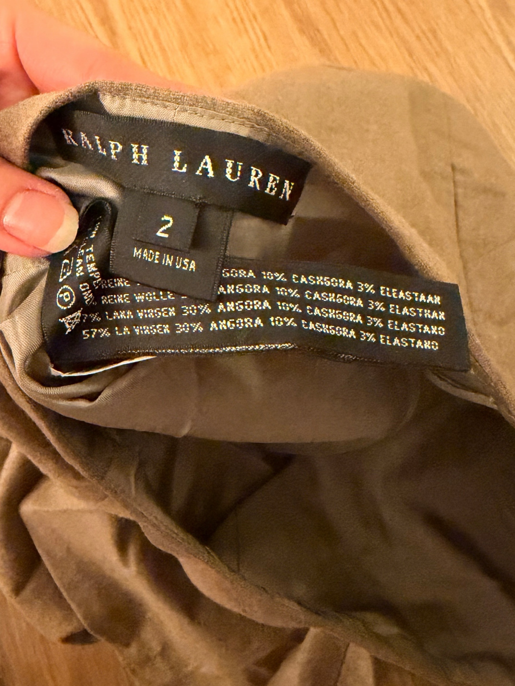 Ralph Lauren Black Label シルクティアードスカート M Ralph Lauren Black Label Chic Wool Skirt by Ralph Lauren | Pickle