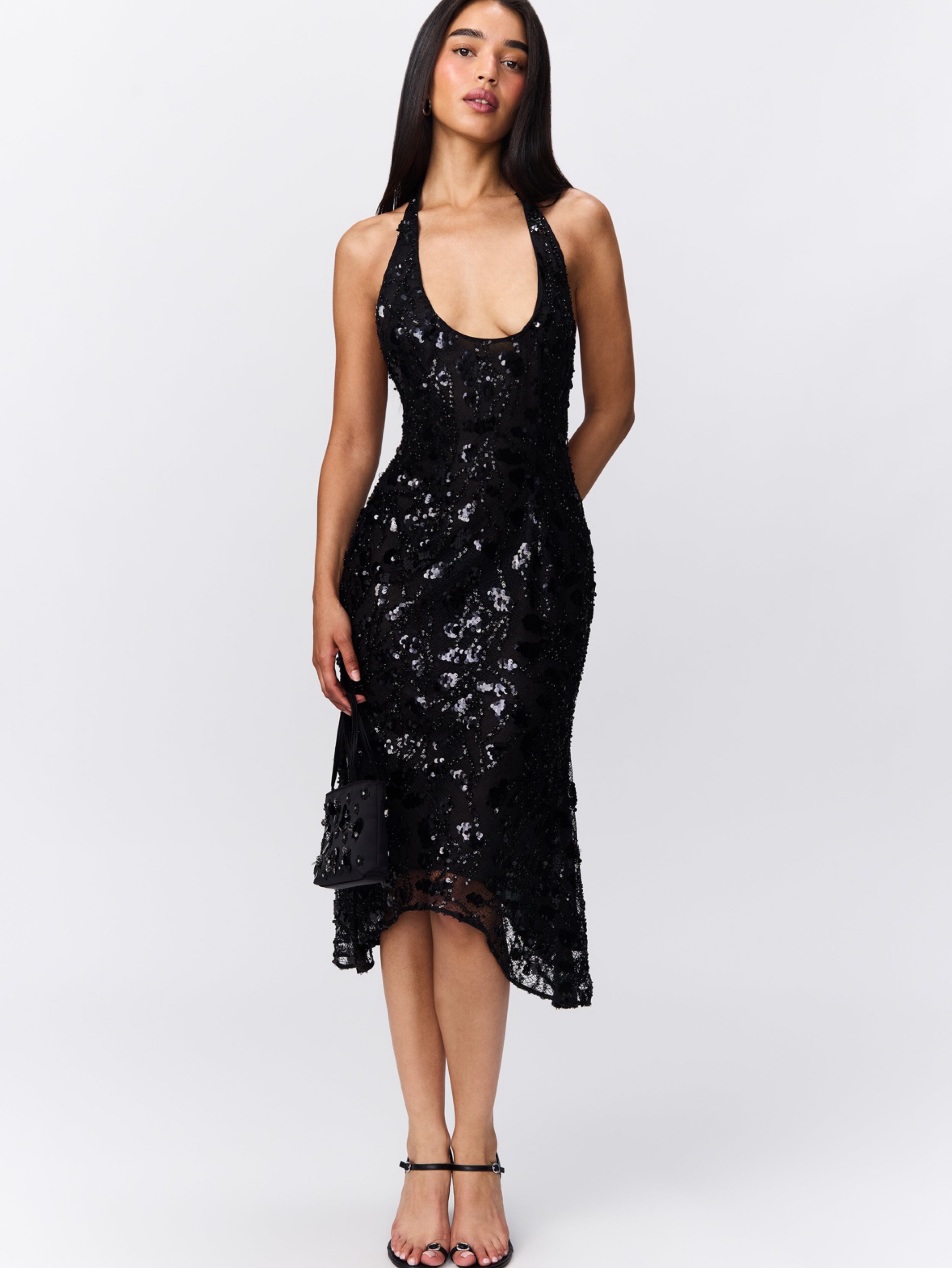 Danielle Guizio Giselle Sequin Dress