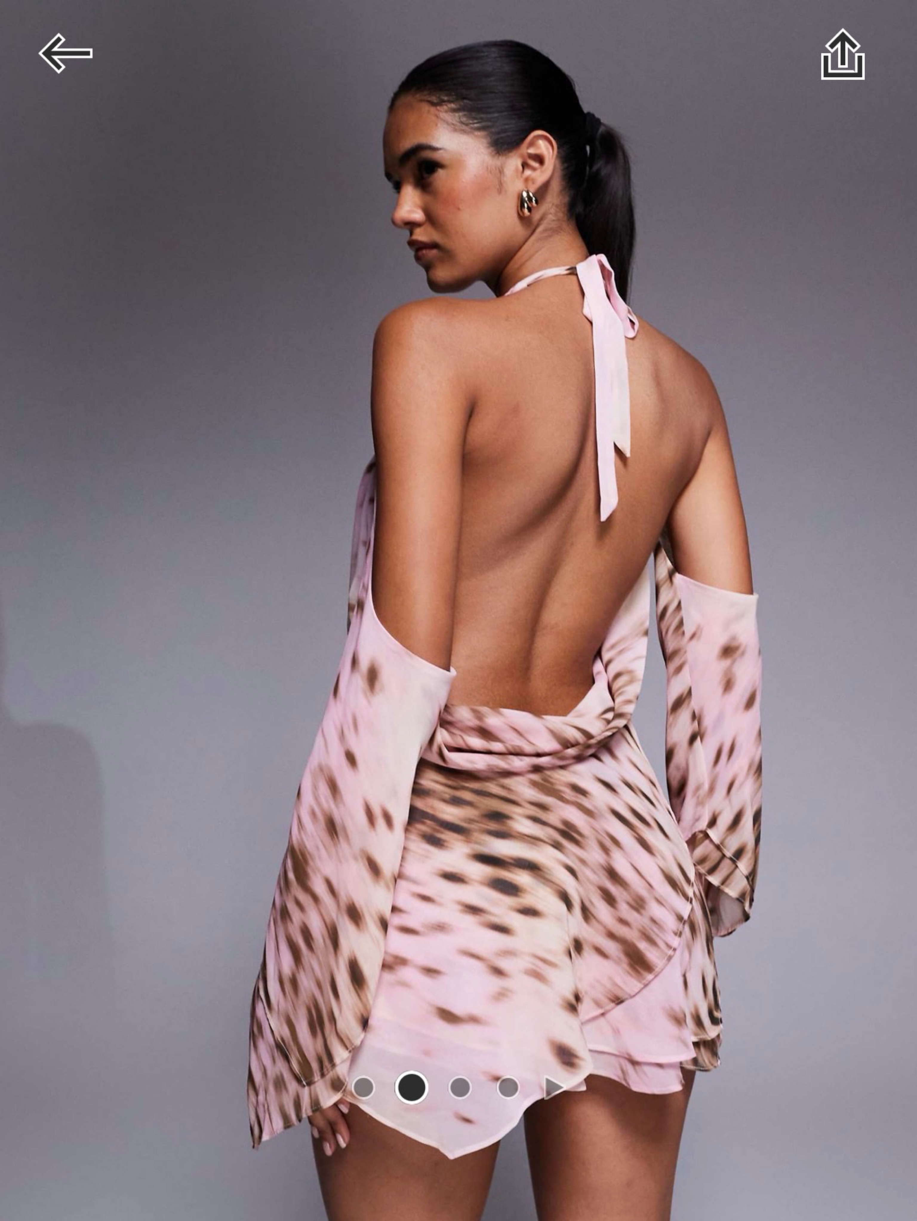 i am gia pink dress Vespera Bandage Mini Dress in Pink