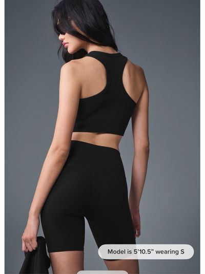 ALO Aspire Tank — Black/White XS by Alo Yoga | Pickle