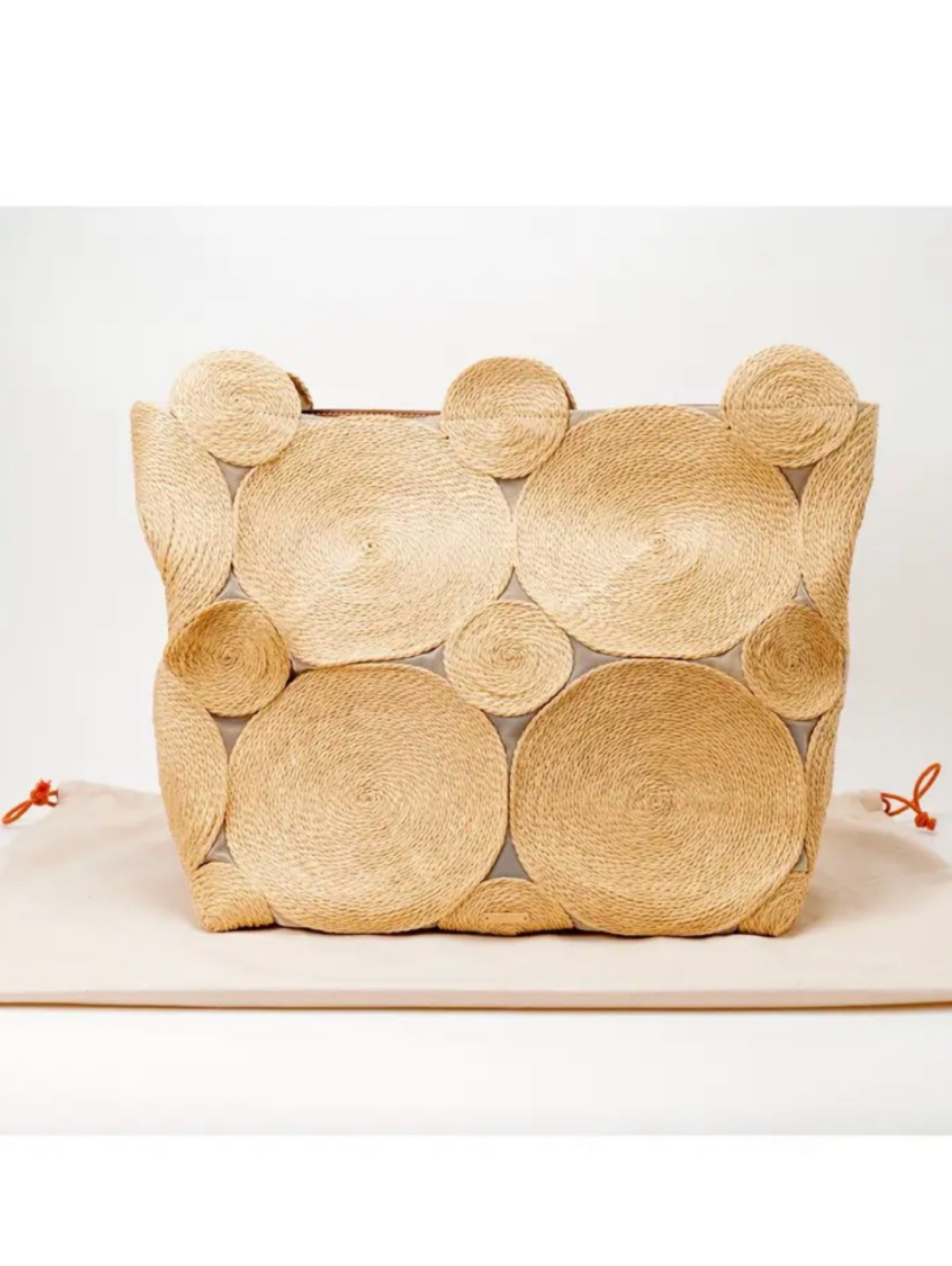 Cult Gaia Brynn raffia large clutch by Cult Gaia | Pickle
