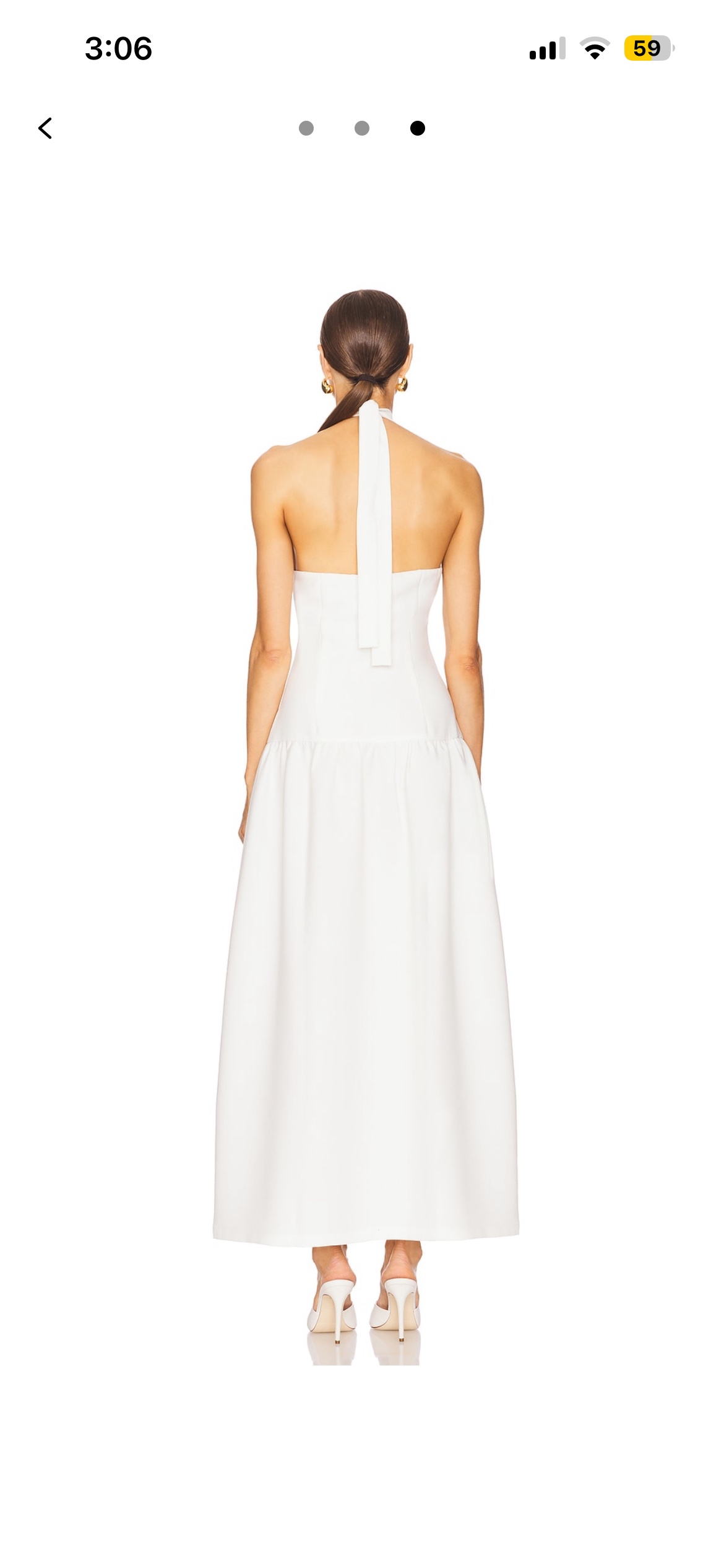 Le  Monceau Lake Dress 白S Leona Maxi White Dress by 4th & Reckless - Pickle