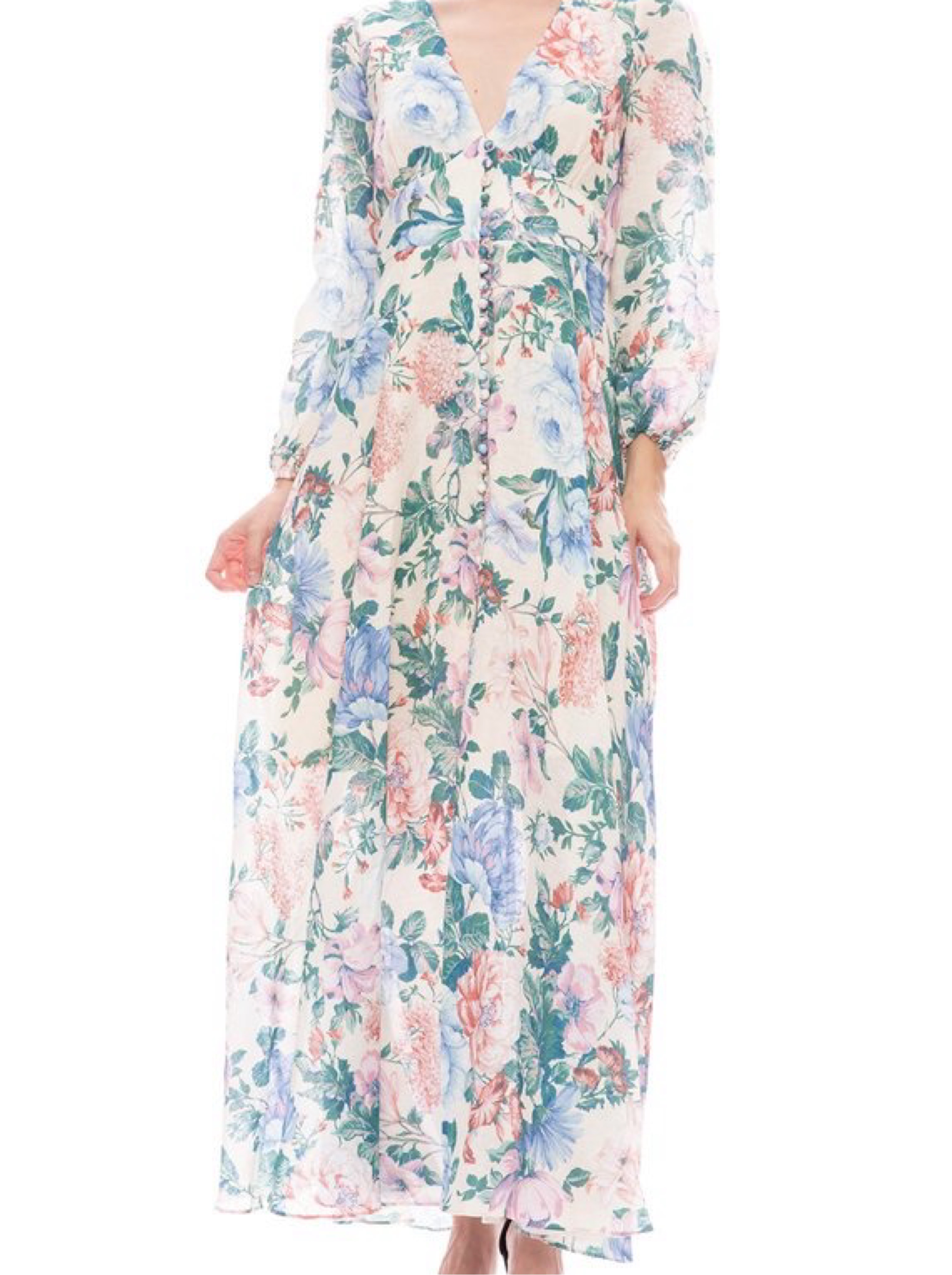 zimmermann verity floral linen dress Zimmermann - Verity Rouleau Short Dress - Multi