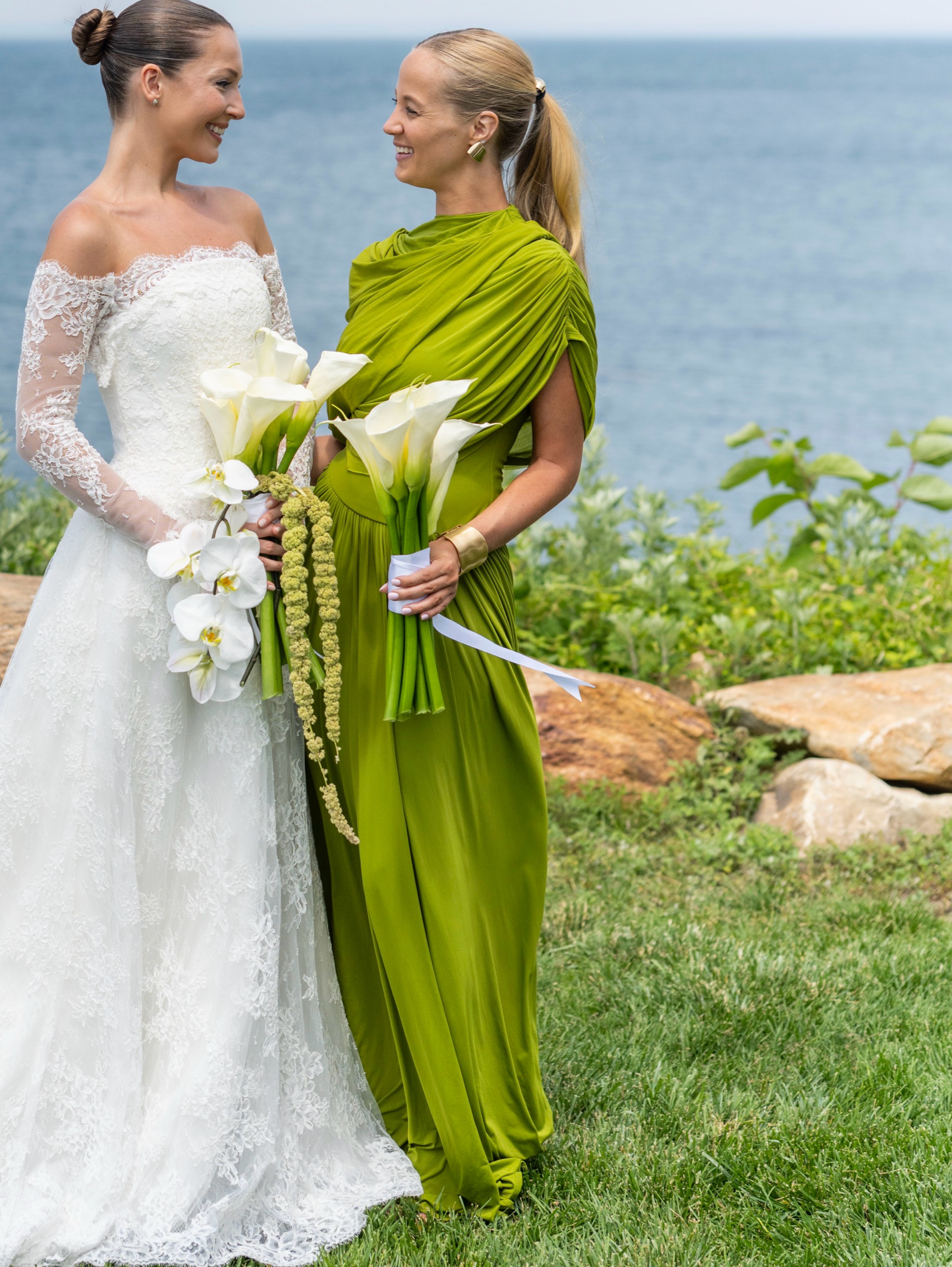 The Jasmine Dress in Lime Green by Deme By Gabriella
