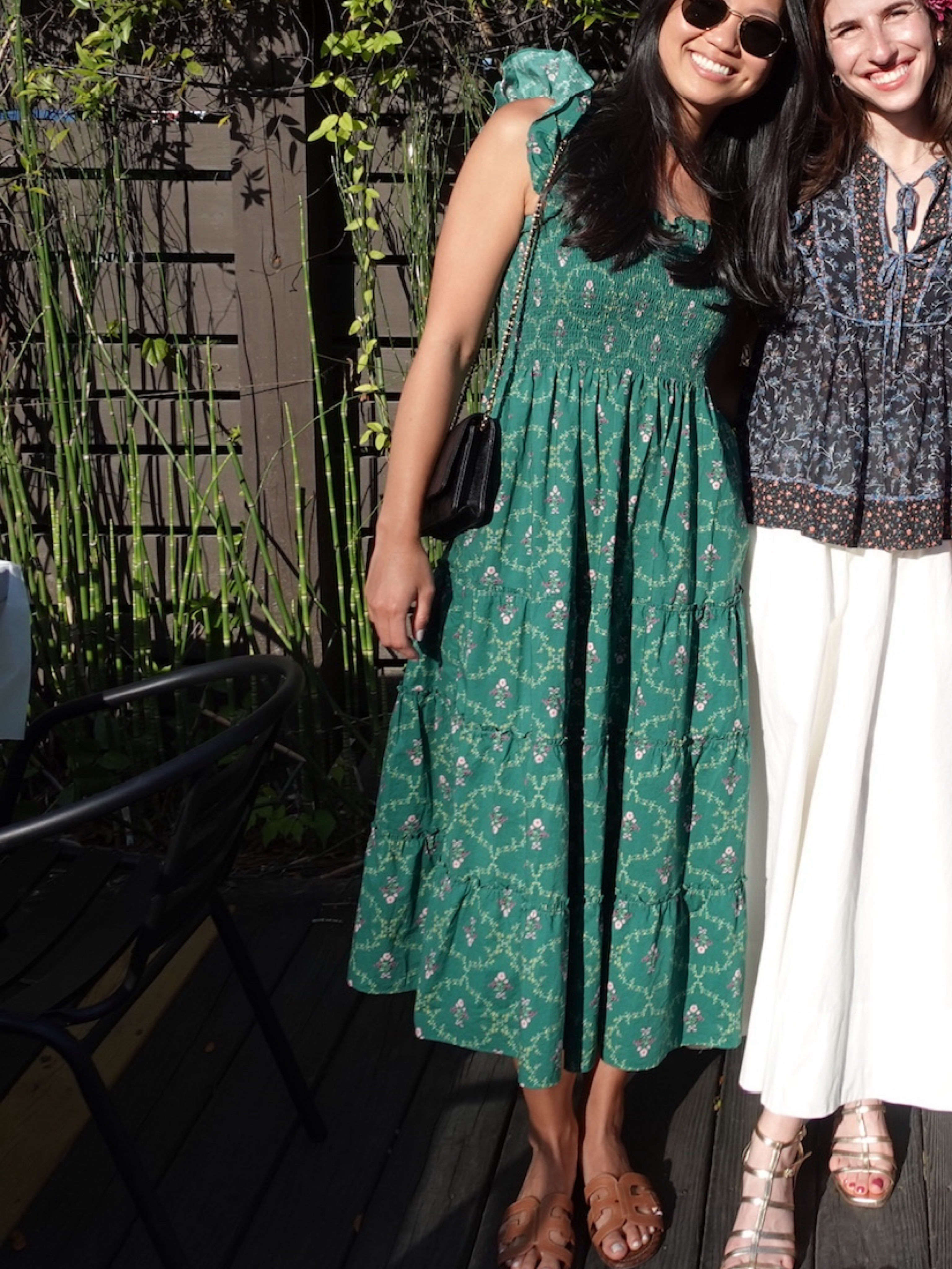 hill house nap dress green The Isabel Nap Dress | Blue/Green Stripe / XXXS