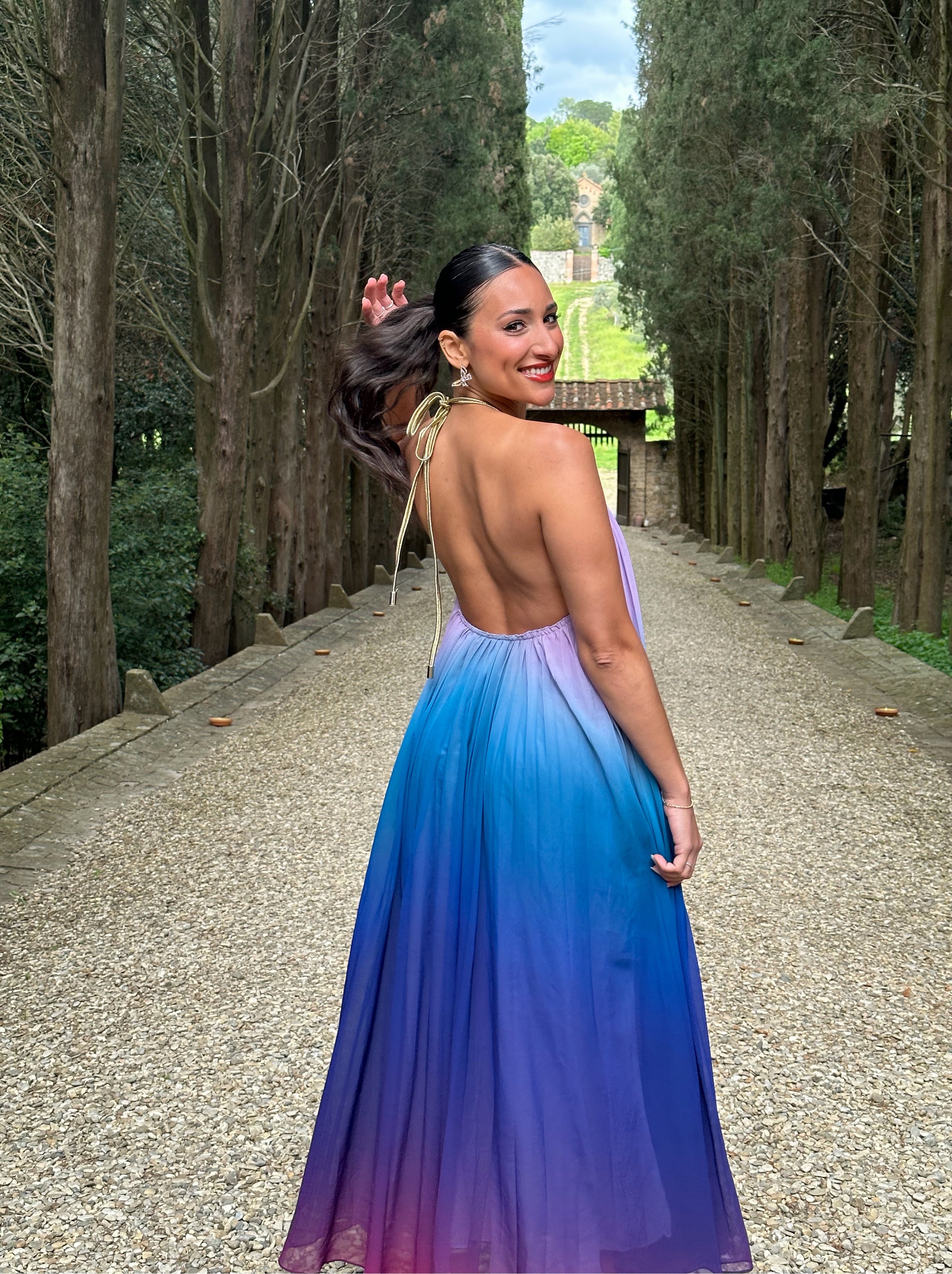 pink and blue ombre maxi dress Living On The Edge Pink Ombre Maxi Dress Shop the Mint